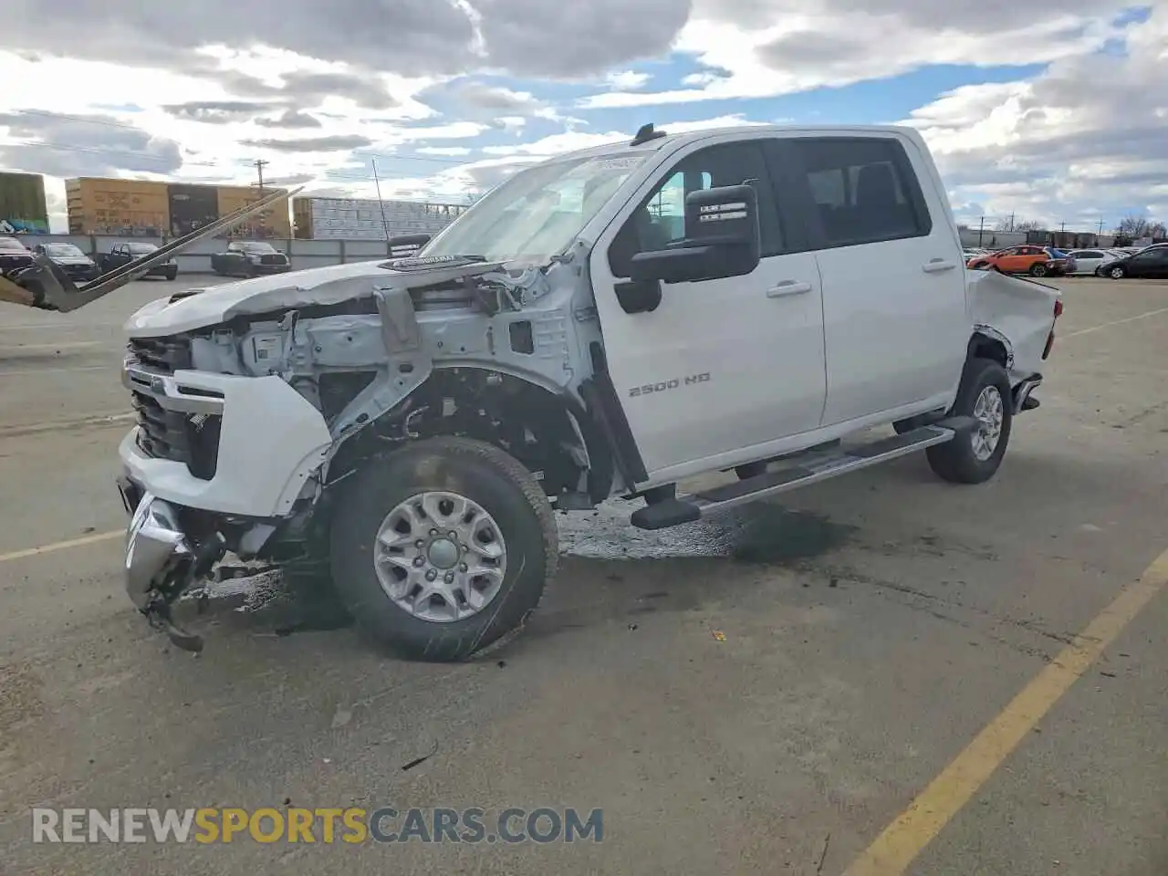 1 Photograph of a damaged car 2GC4KNEY9T1144811 CHEVROLET SILVERADO 2026