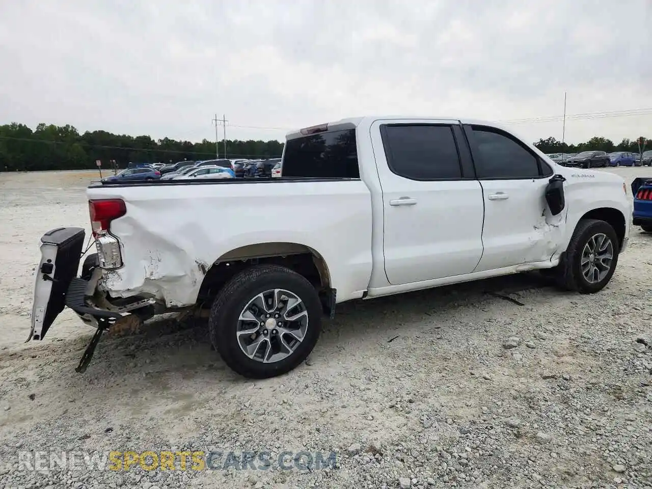 3 Photograph of a damaged car 2GCPACED9T1164784 CHEVROLET SILVERADO 2026