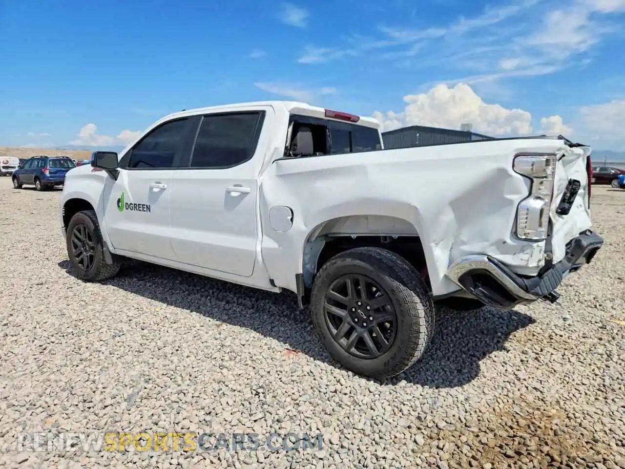 2 Photograph of a damaged car 2GCUKDED4T1121766 CHEVROLET SILVERADO 2026