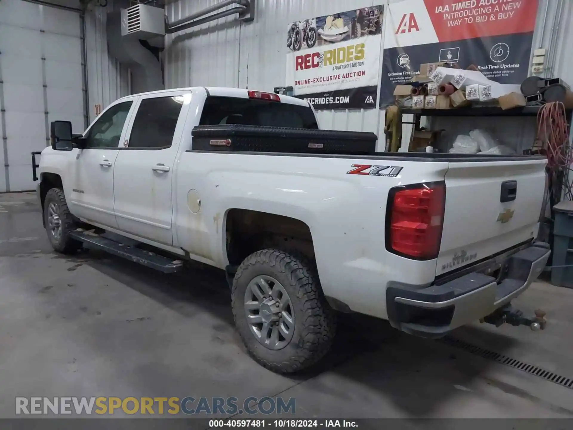 3 fotografías del automóvil dañado 1GC1KSEG9KF277777 CHEVROLET SILVERADO 2500HD 2019