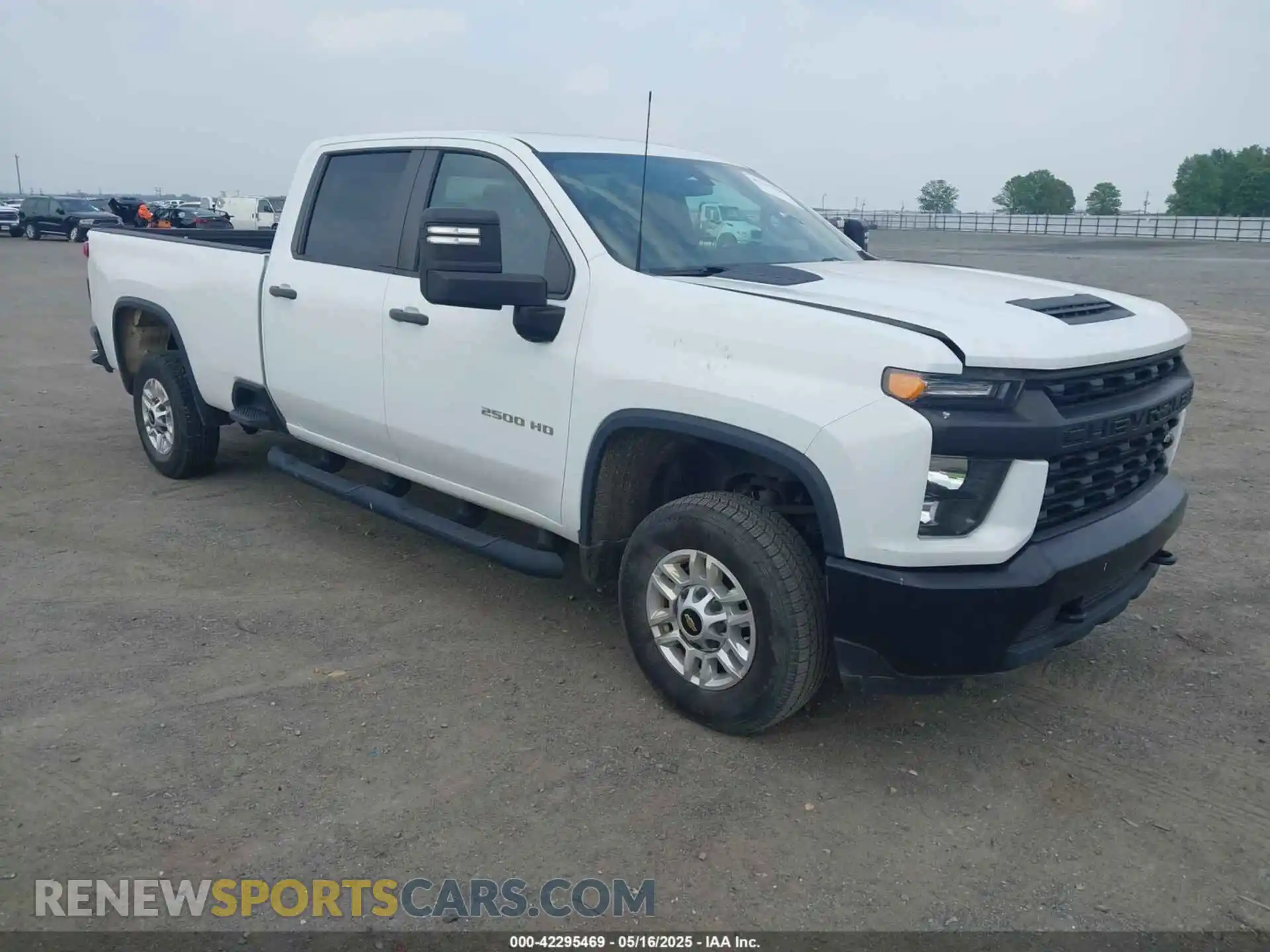 1 Photograph of a damaged car 1GC1WLE77MF292534 CHEVROLET SILVERADO 2500HD 2021