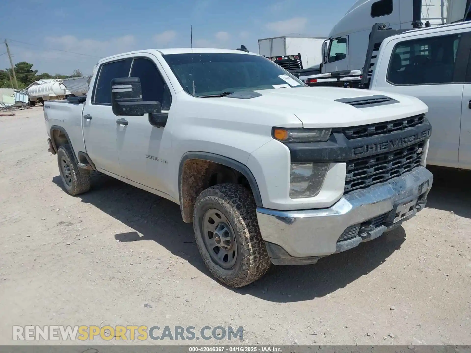 1 Photograph of a damaged car 1GC1YLE7XMF212931 CHEVROLET SILVERADO 2500HD 2021