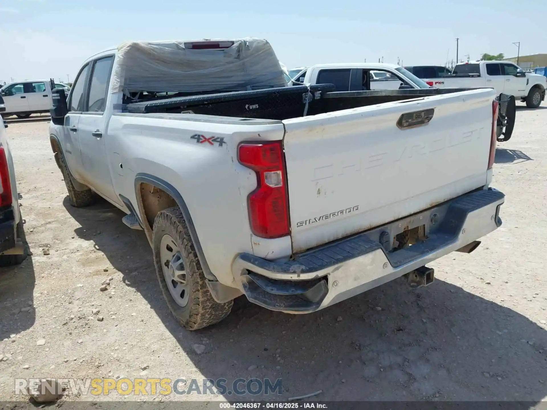 3 Photograph of a damaged car 1GC1YLE7XMF212931 CHEVROLET SILVERADO 2500HD 2021