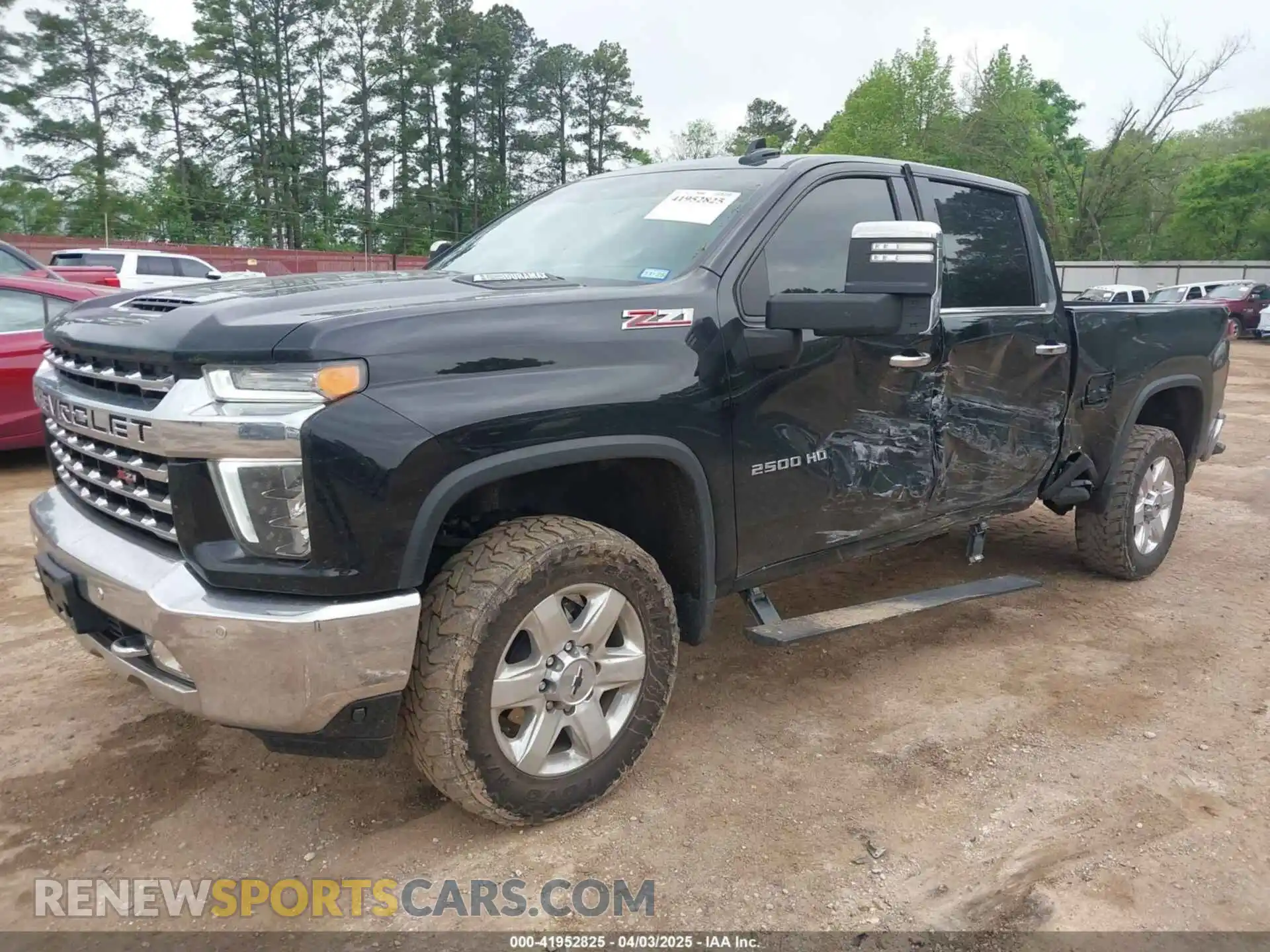 2 Photograph of a damaged car 1GC4YPEY0MF106694 CHEVROLET SILVERADO 2500HD 2021