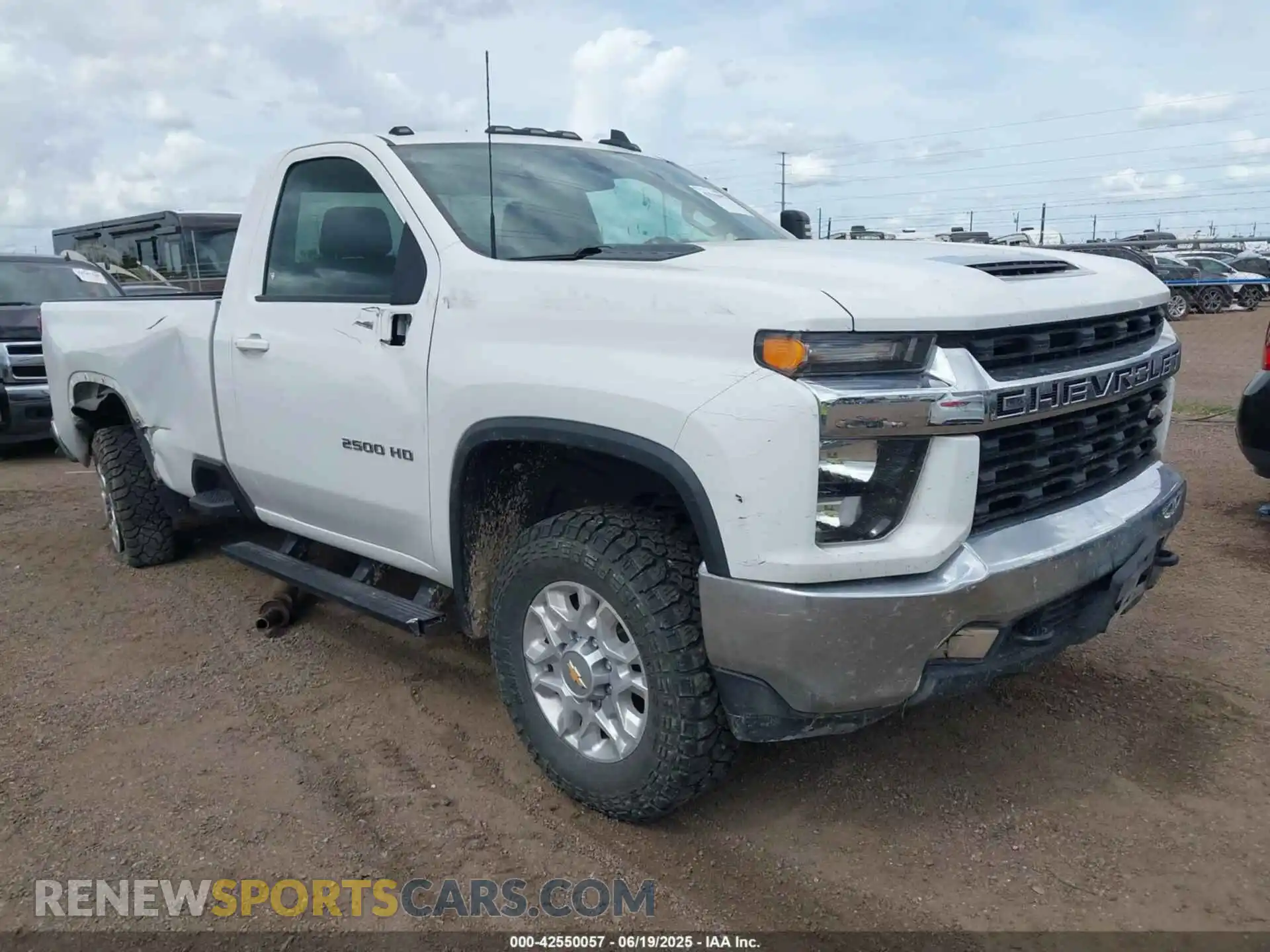 1 Photograph of a damaged car 1GC3YNE74NF272340 CHEVROLET SILVERADO 2500HD 2022