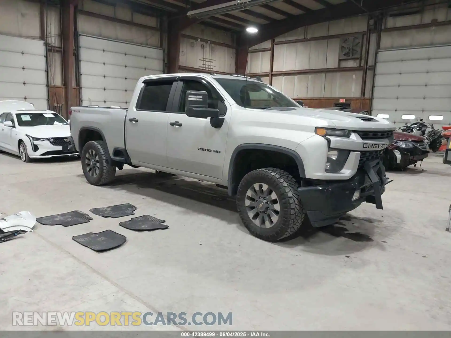 1 Photograph of a damaged car 2GC4YME74N1215254 CHEVROLET SILVERADO 2500HD 2022