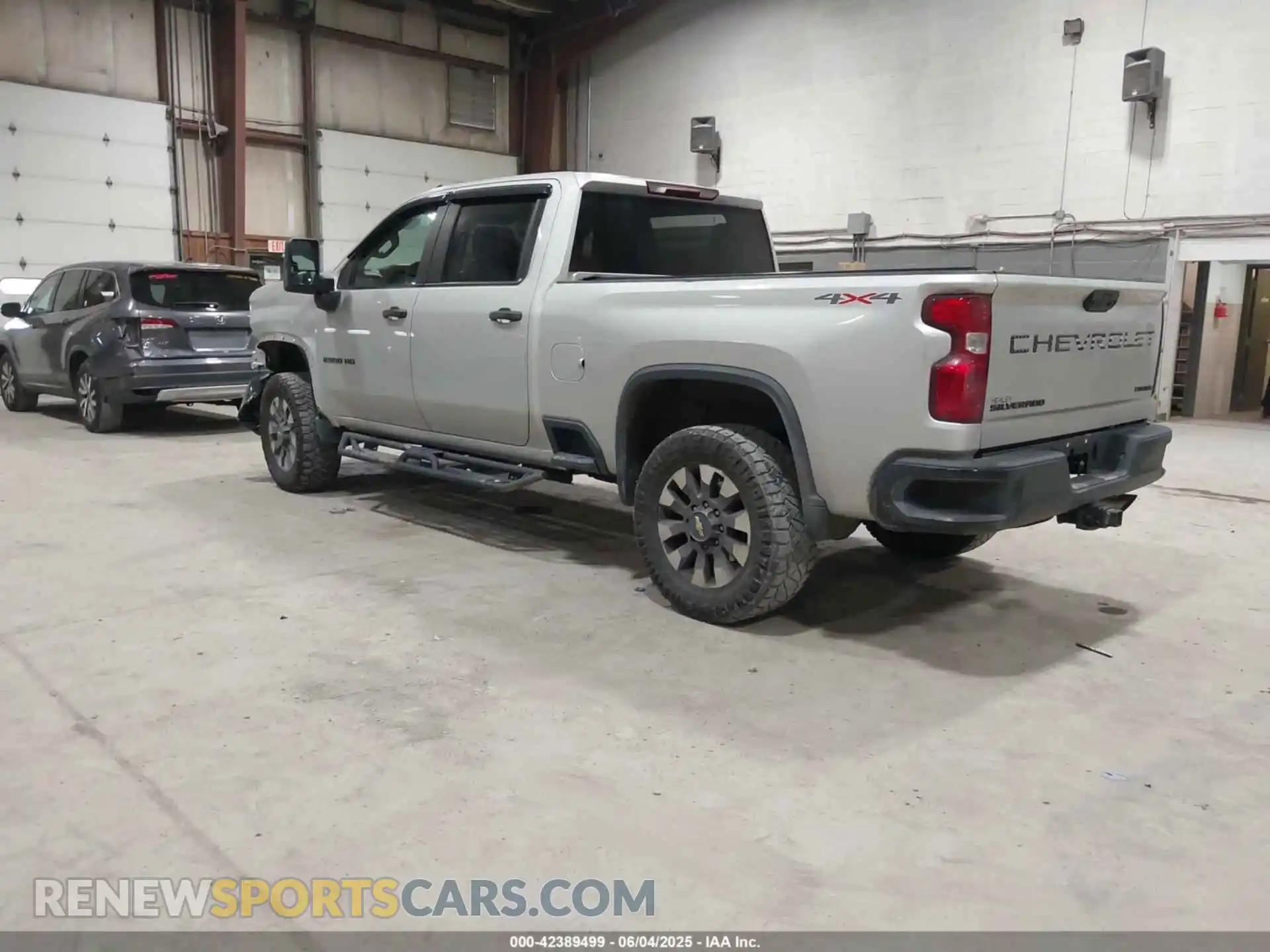 3 Photograph of a damaged car 2GC4YME74N1215254 CHEVROLET SILVERADO 2500HD 2022