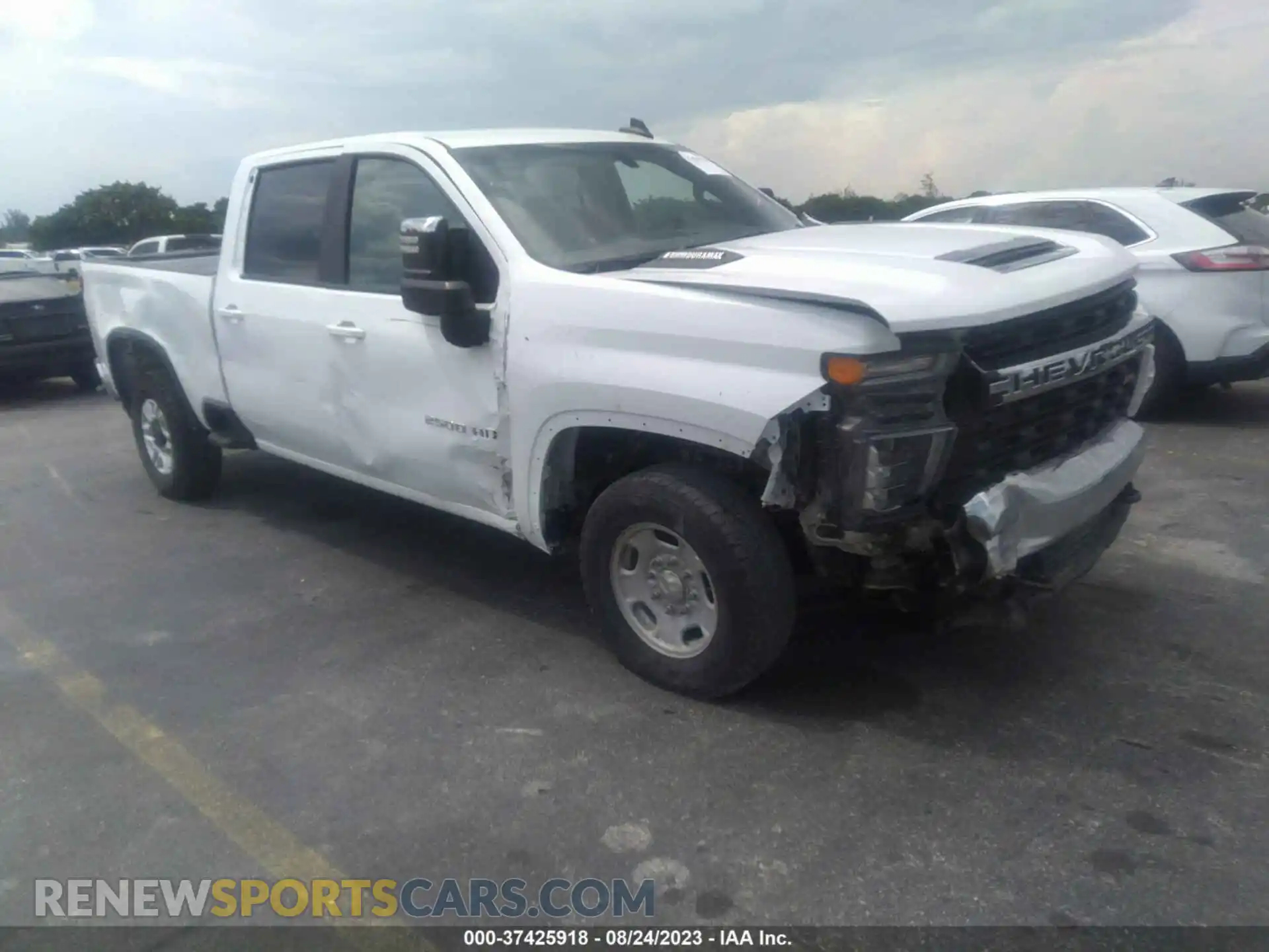 1 Photograph of a damaged car 2GC4YNEY1N1200287 CHEVROLET SILVERADO 2500HD 2022