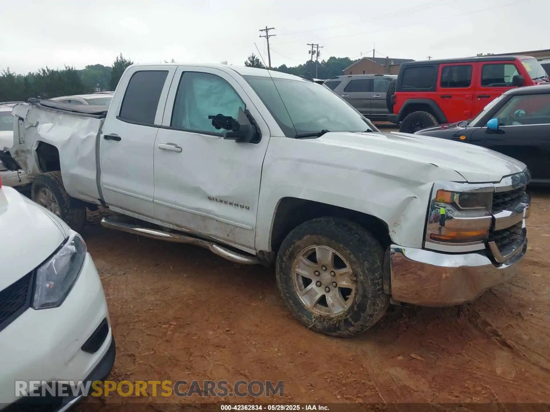 1 fotografías del automóvil dañado 2GCRCPEC8K1140668 CHEVROLET SILVERADO LD 2019