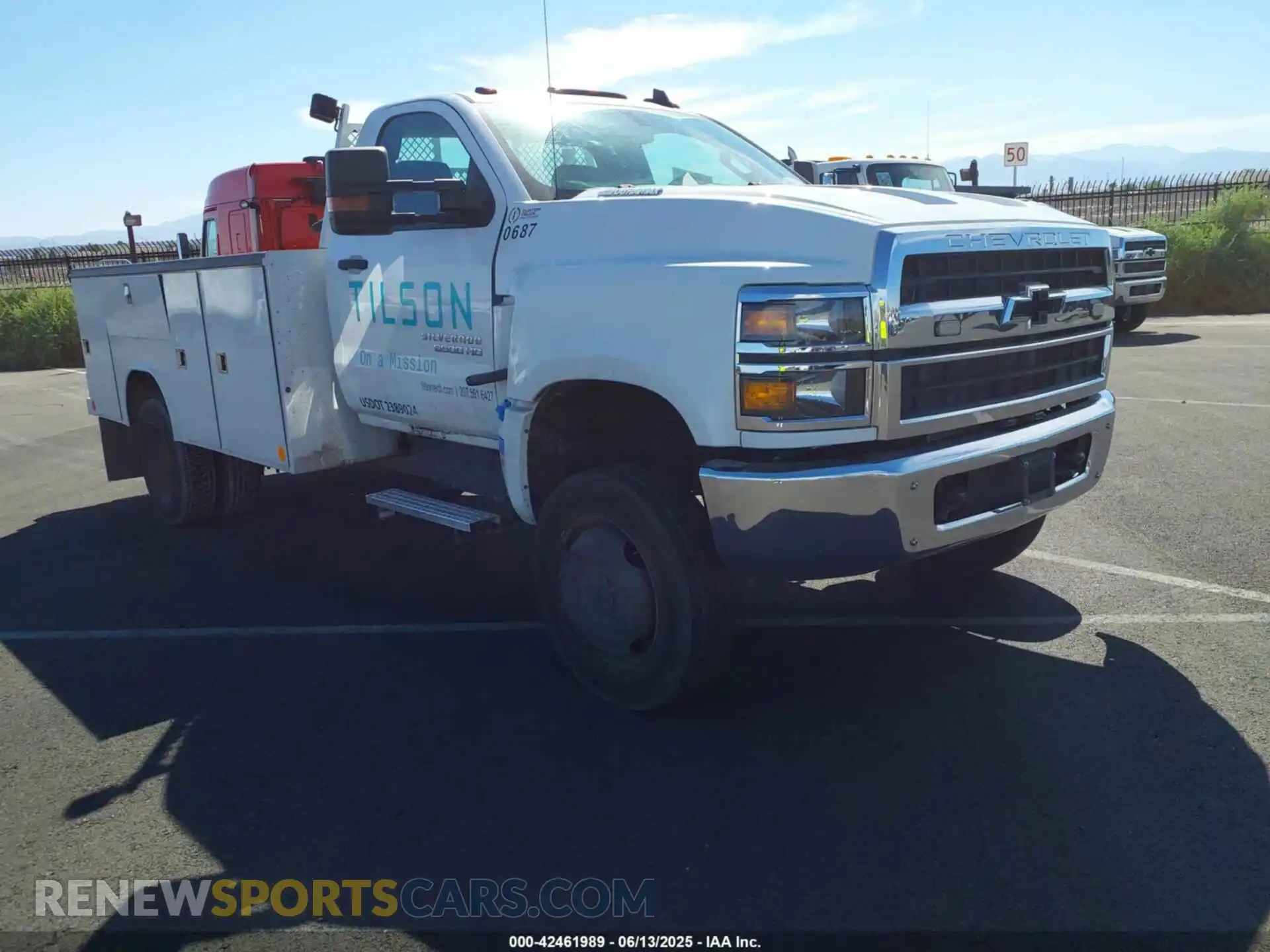 1 fotografías del automóvil dañado 1HTKJPVM1PH699373 CHEVROLET SILVERADO MD 2023