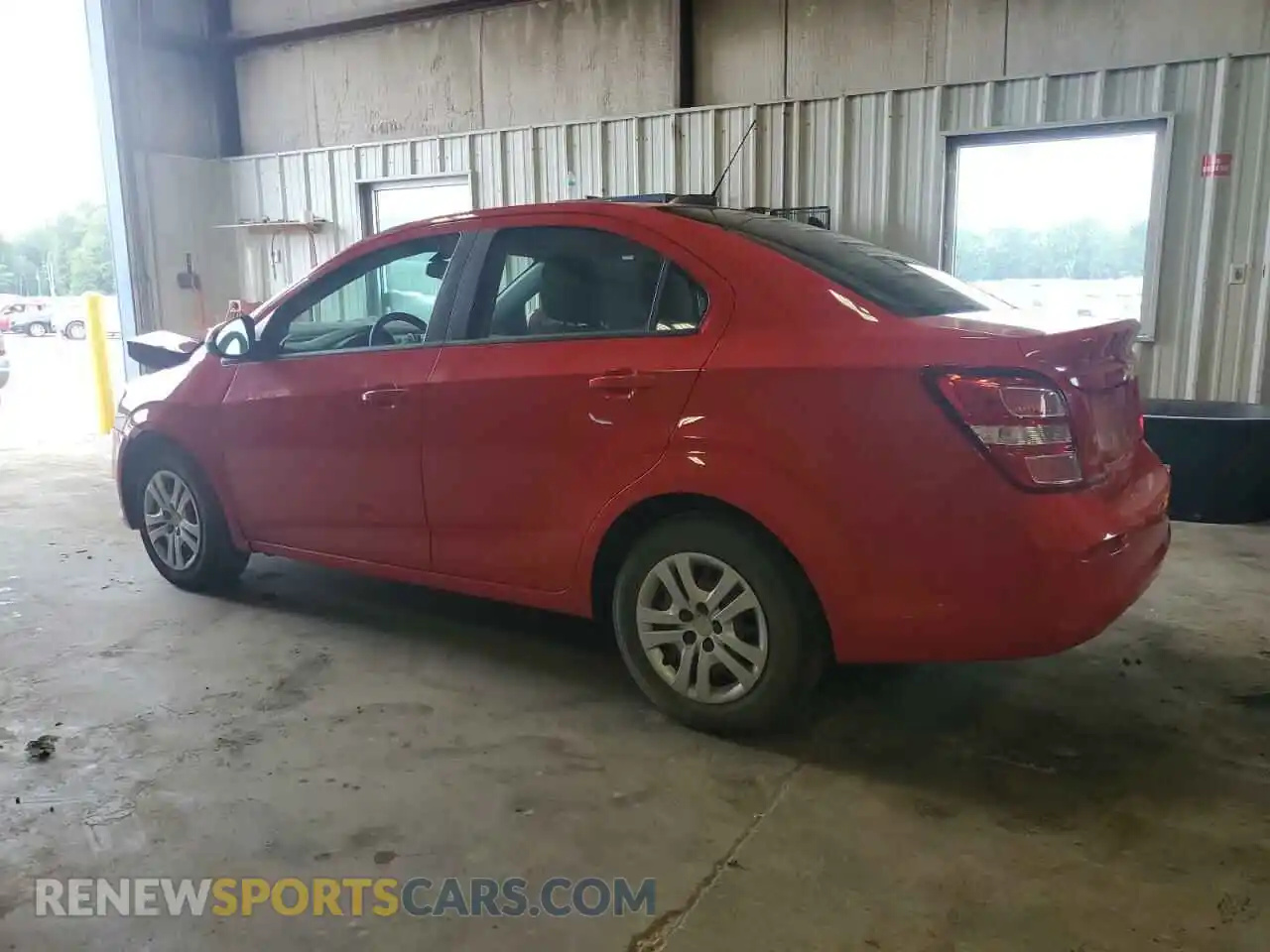 2 Photograph of a damaged car 1G1JB5SB3L4102523 CHEVROLET SONIC 2020