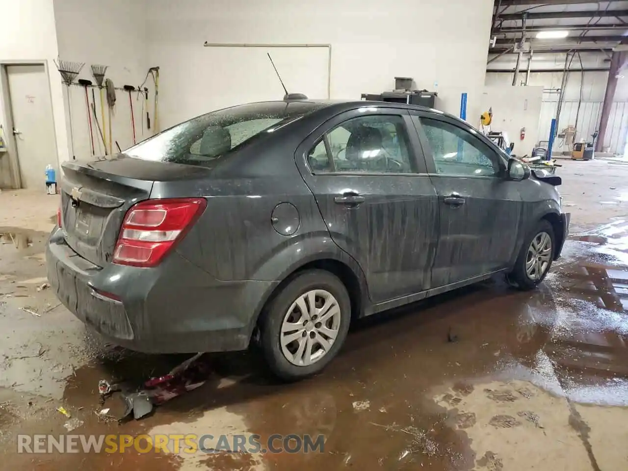 3 Photograph of a damaged car 1G1JB5SB7L4130521 CHEVROLET SONIC 2020