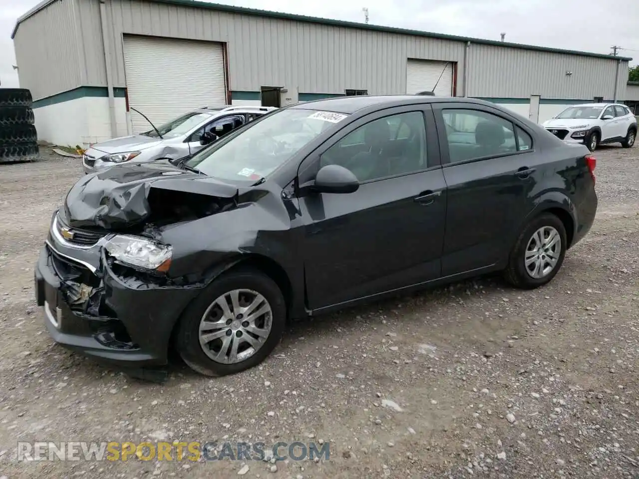 1 Photograph of a damaged car 1G1JB5SB9L4100856 CHEVROLET SONIC 2020