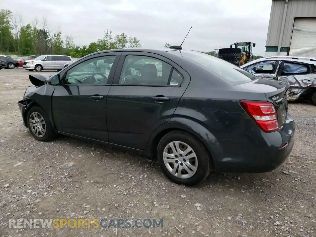 2 Photograph of a damaged car 1G1JB5SB9L4100856 CHEVROLET SONIC 2020