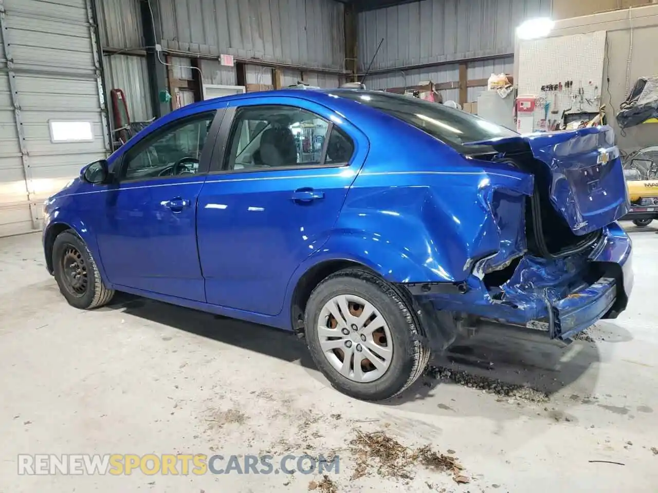2 Photograph of a damaged car 1G1JB5SBXL4140461 CHEVROLET SONIC 2020