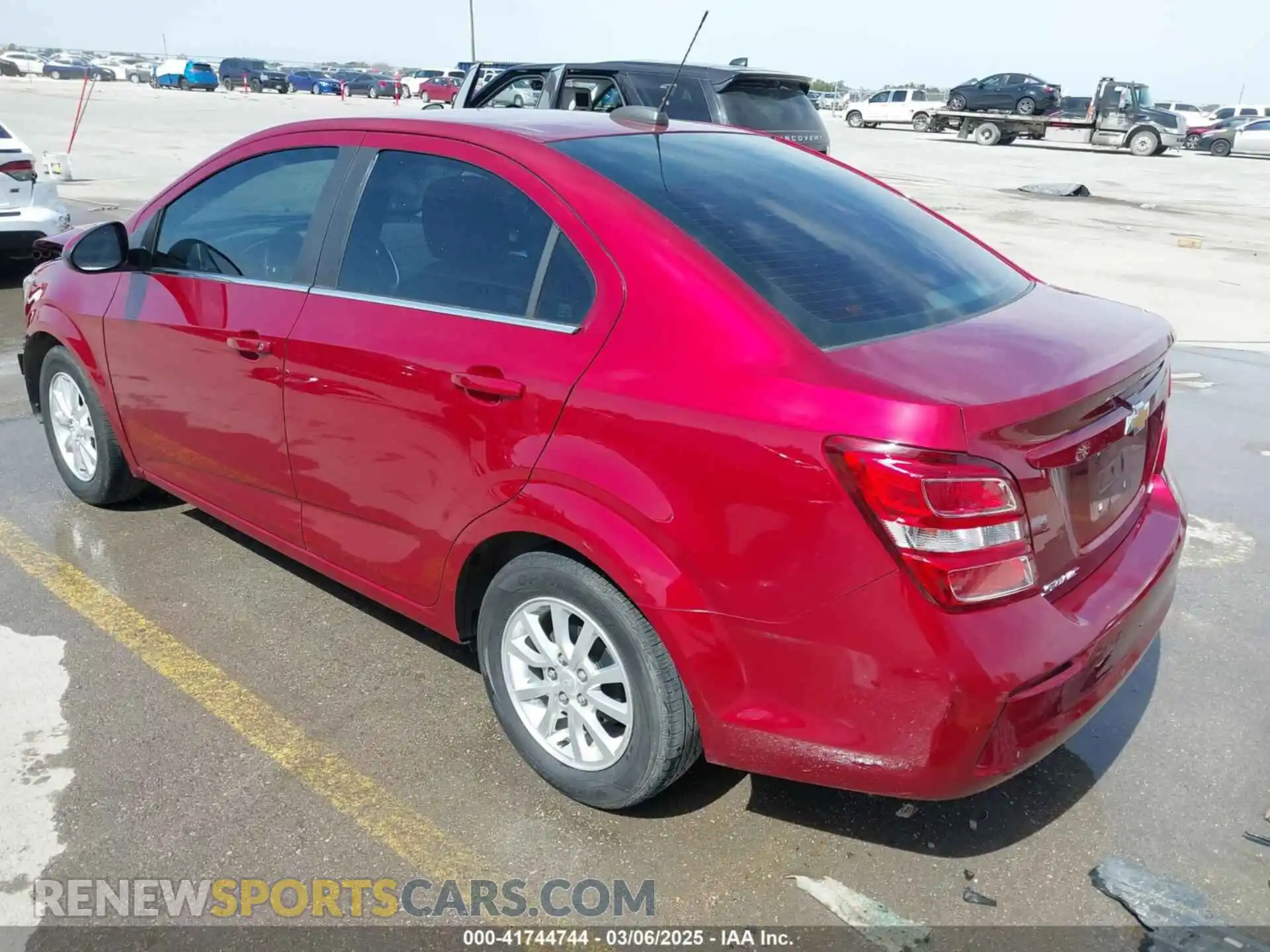3 Photograph of a damaged car 1G1JD5SB2L4122594 CHEVROLET SONIC 2020