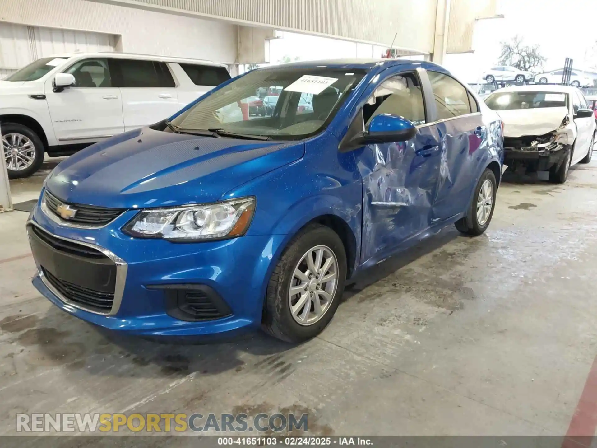 2 Фотография поврежденного автомобиля 1G1JD5SB2L4138455 CHEVROLET SONIC 2020