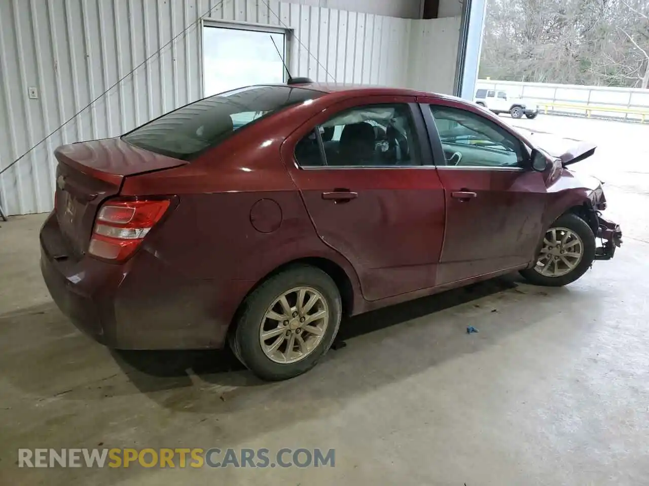 3 Фотография поврежденного автомобиля 1G1JD5SBXL4104893 CHEVROLET SONIC 2020