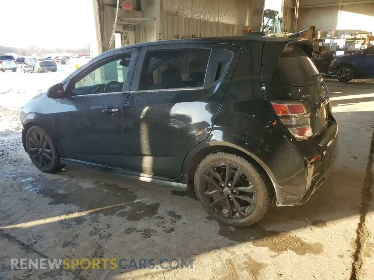 2 Photograph of a damaged car 1G1JF6SB9L4100446 CHEVROLET SONIC 2020