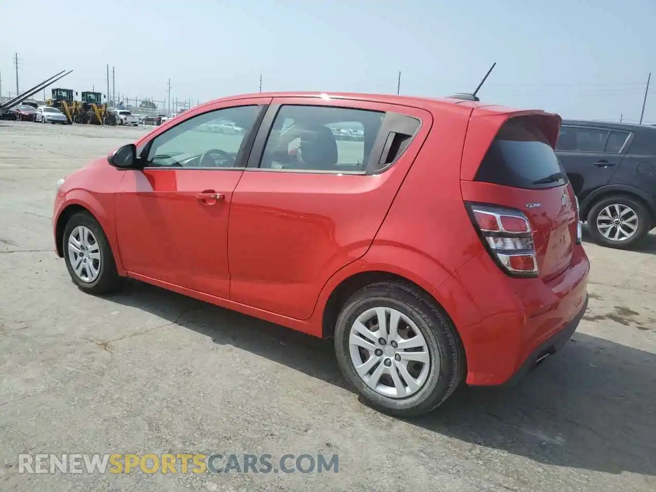 2 Photograph of a damaged car 1G1JG6SB2L4136850 CHEVROLET SONIC 2020