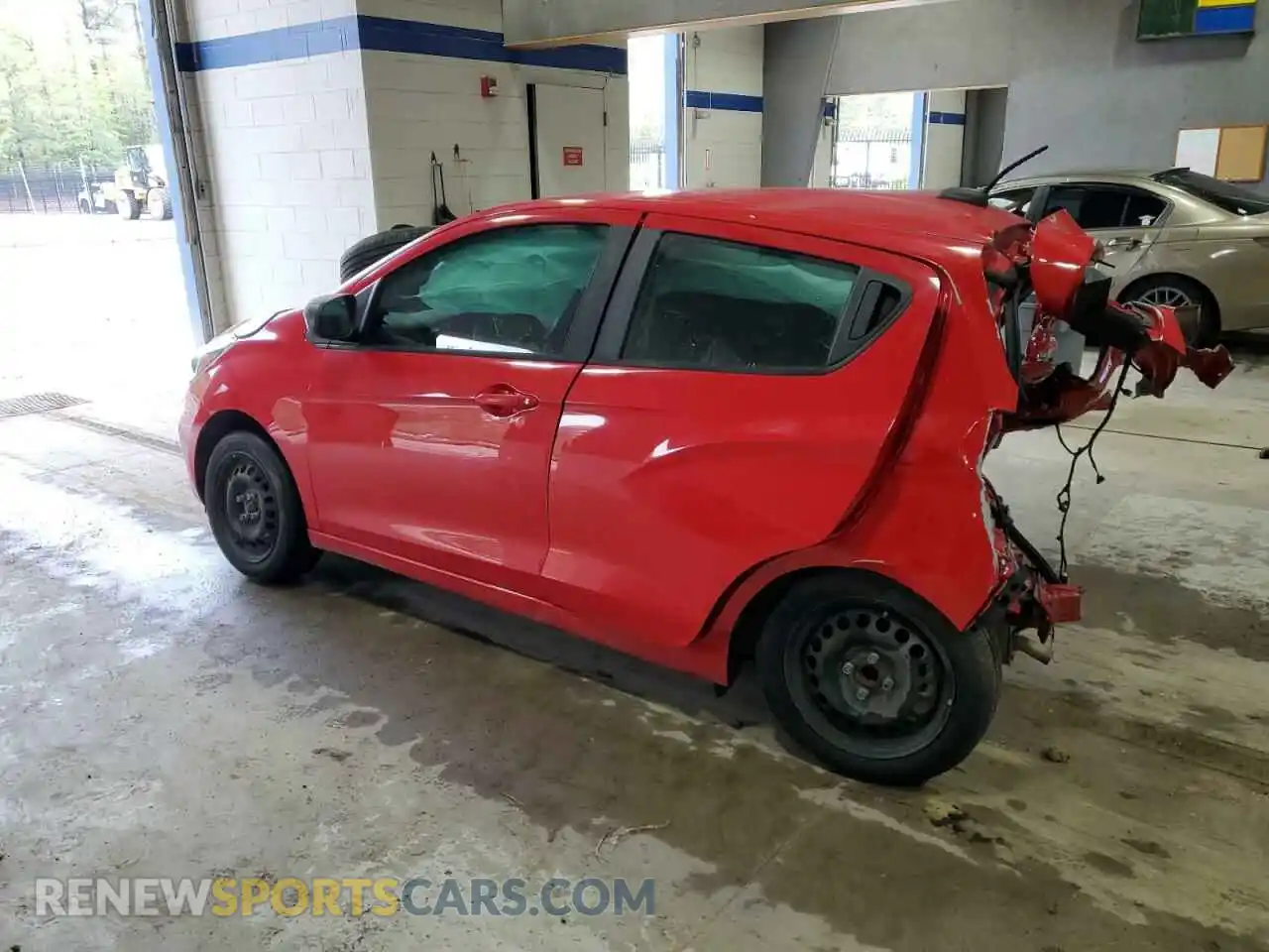 2 Photograph of a damaged car KL8CA6SA3KC704707 CHEVROLET SPARK 2019