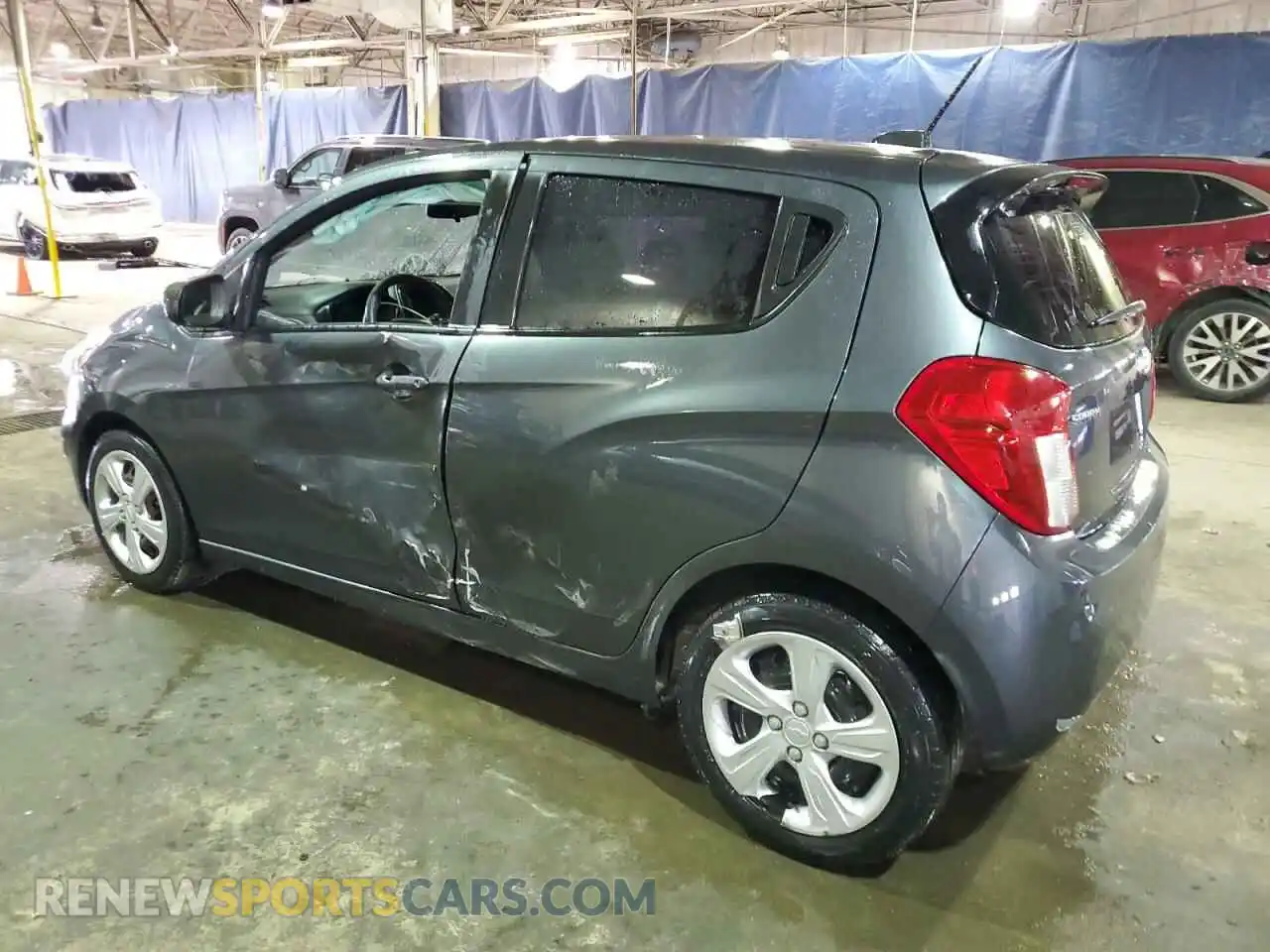 2 Photograph of a damaged car KL8CA6SAXKC779856 CHEVROLET SPARK 2019