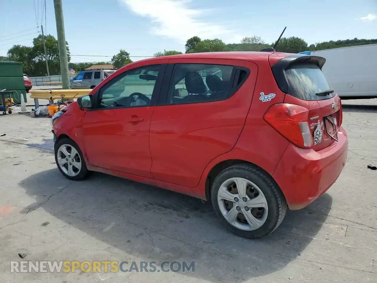 2 Photograph of a damaged car KL8CB6SA0KC735748 CHEVROLET SPARK 2019