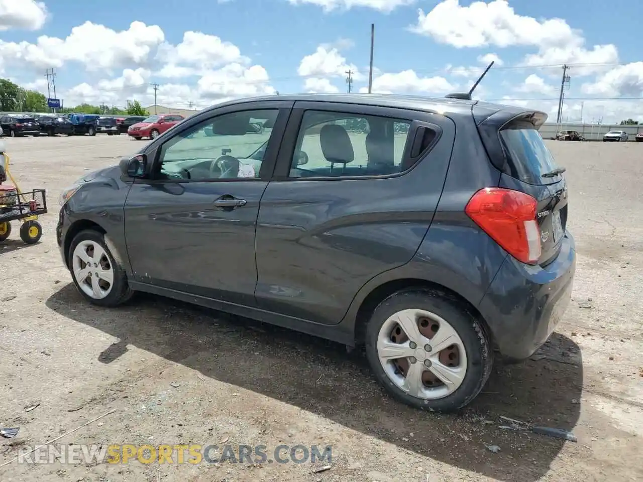 2 Photograph of a damaged car KL8CB6SA1KC724984 CHEVROLET SPARK 2019