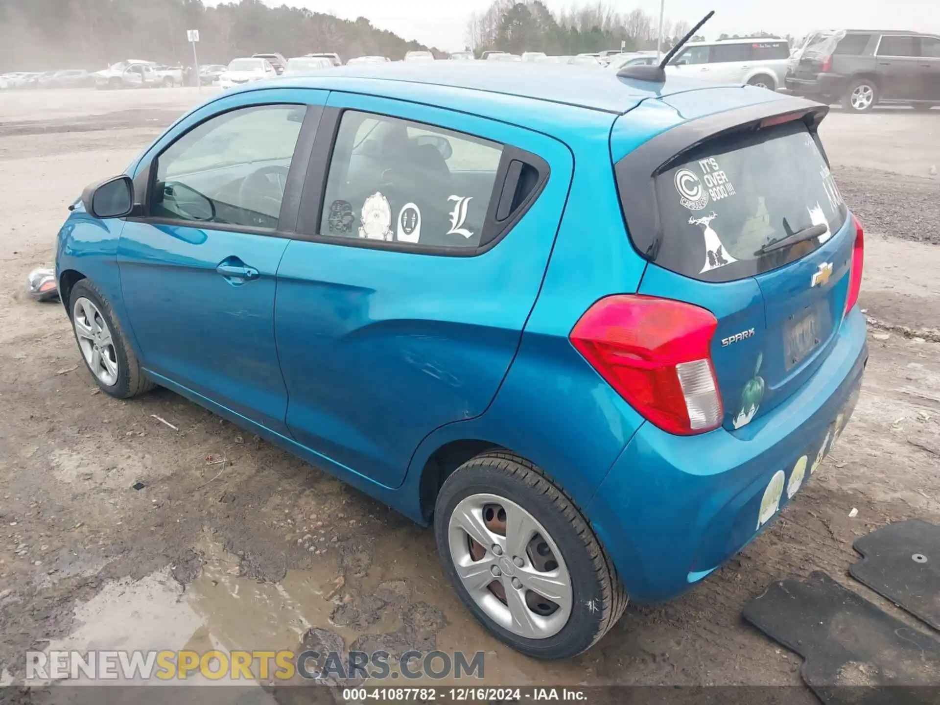 3 Photograph of a damaged car KL8CB6SA2KC764653 CHEVROLET SPARK 2019