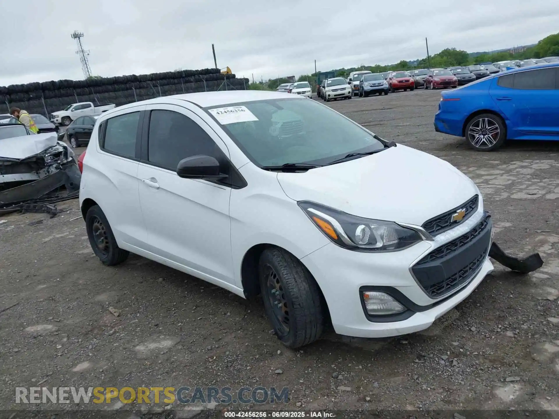 1 Фотография поврежденного автомобиля KL8CB6SA3KC735159 CHEVROLET SPARK 2019