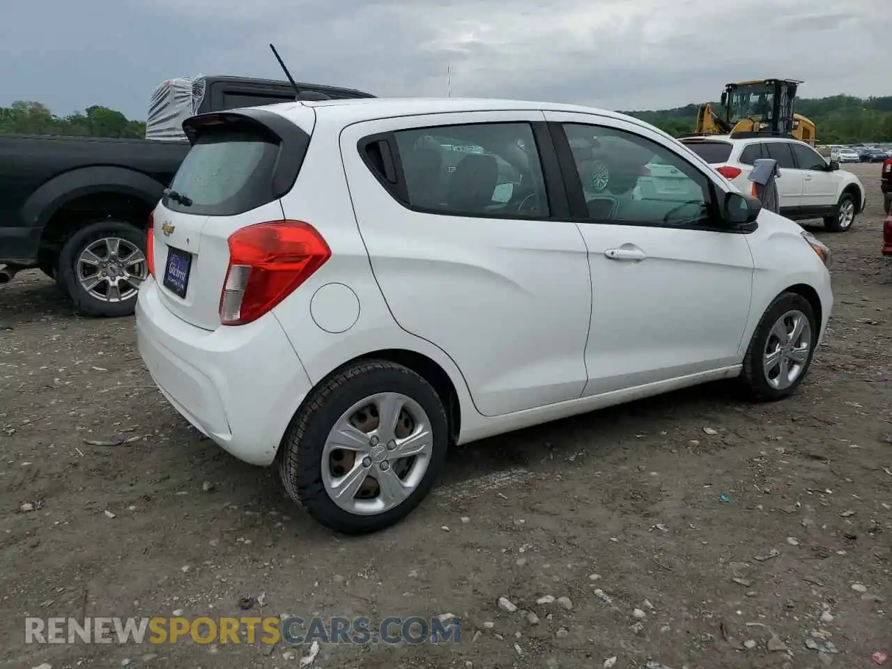 3 Photograph of a damaged car KL8CB6SA4KC701764 CHEVROLET SPARK 2019