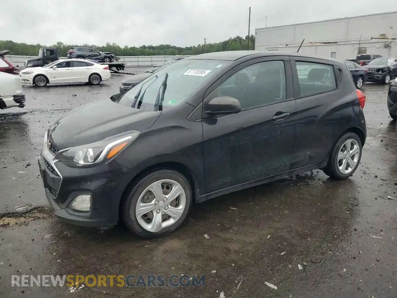1 Photograph of a damaged car KL8CB6SA5KC701921 CHEVROLET SPARK 2019