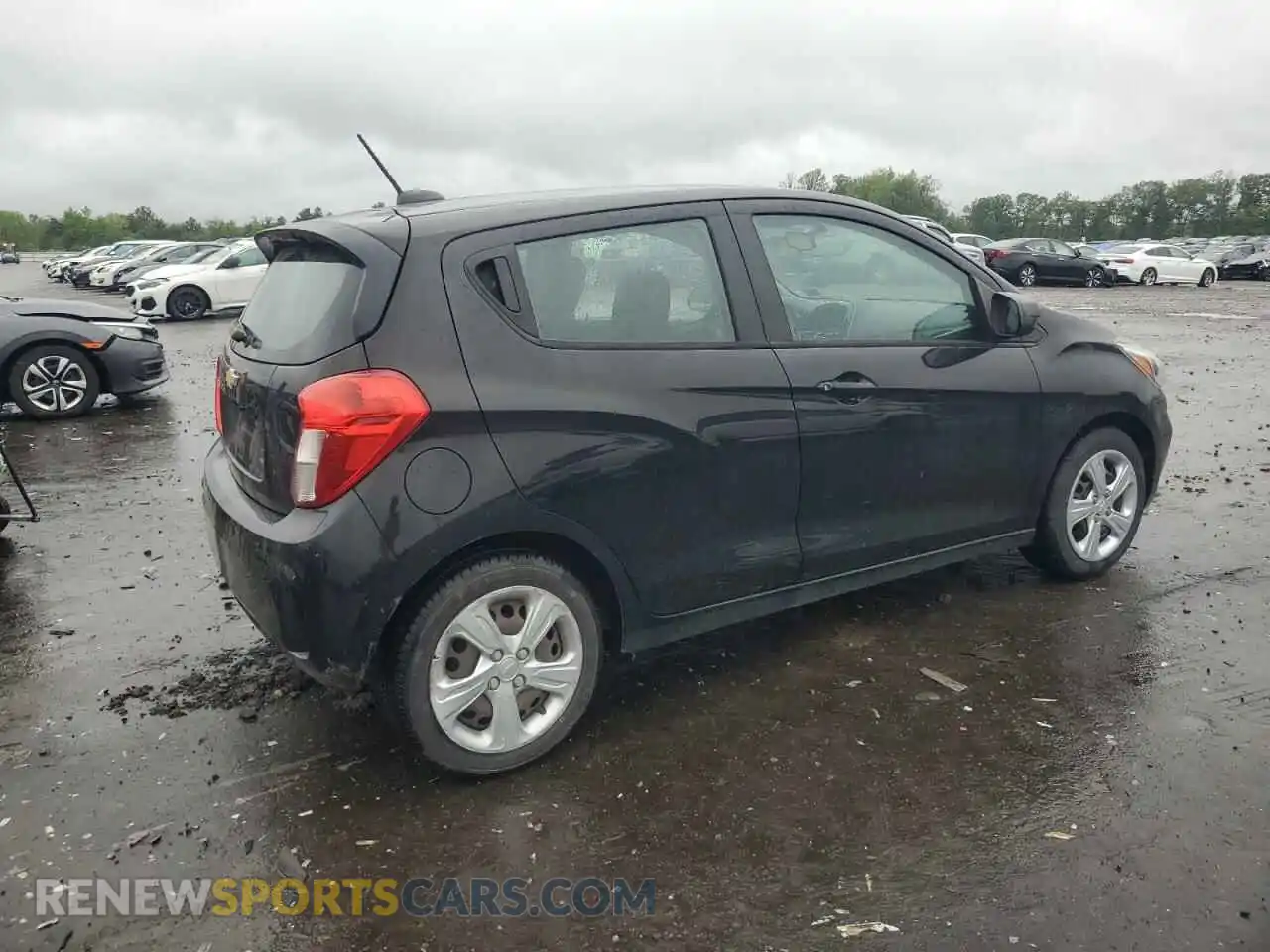 3 Photograph of a damaged car KL8CB6SA5KC701921 CHEVROLET SPARK 2019
