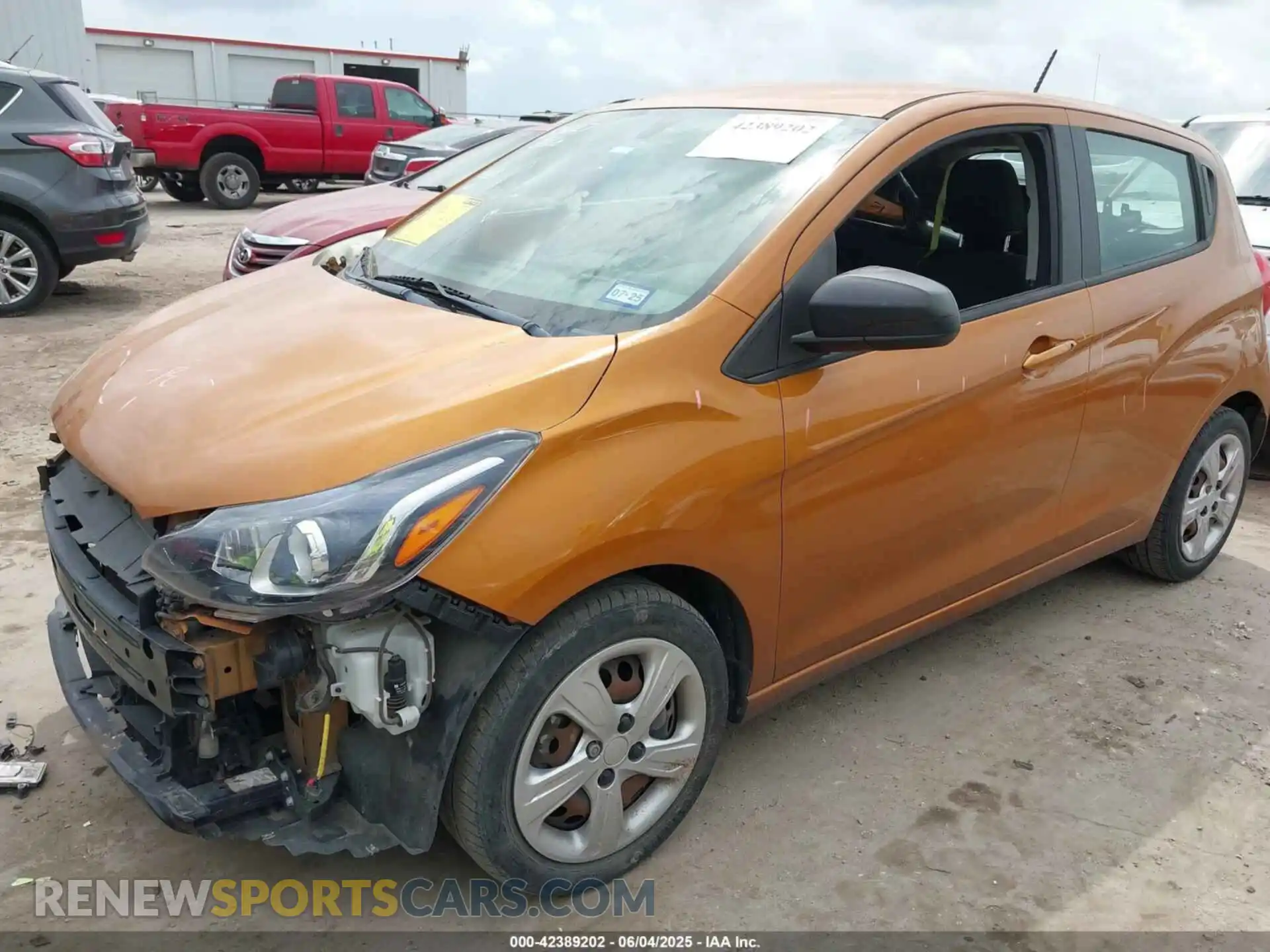 2 Photograph of a damaged car KL8CB6SA7KC810834 CHEVROLET SPARK 2019
