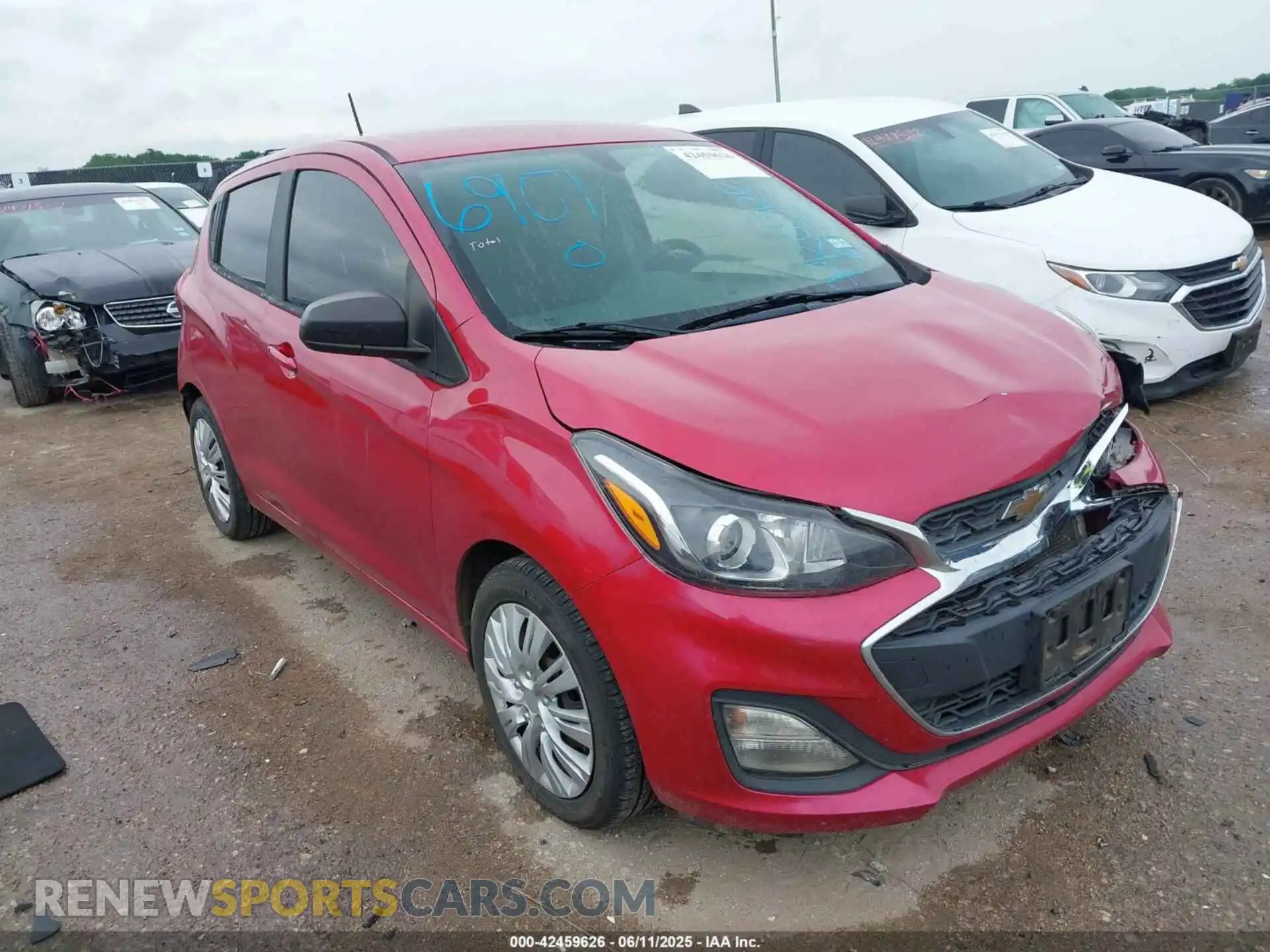 1 Фотография поврежденного автомобиля KL8CB6SA7KC811451 CHEVROLET SPARK 2019