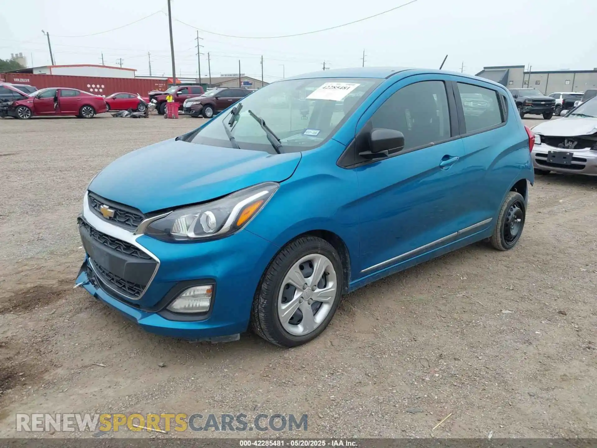 2 Photograph of a damaged car KL8CB6SA8KC785264 CHEVROLET SPARK 2019