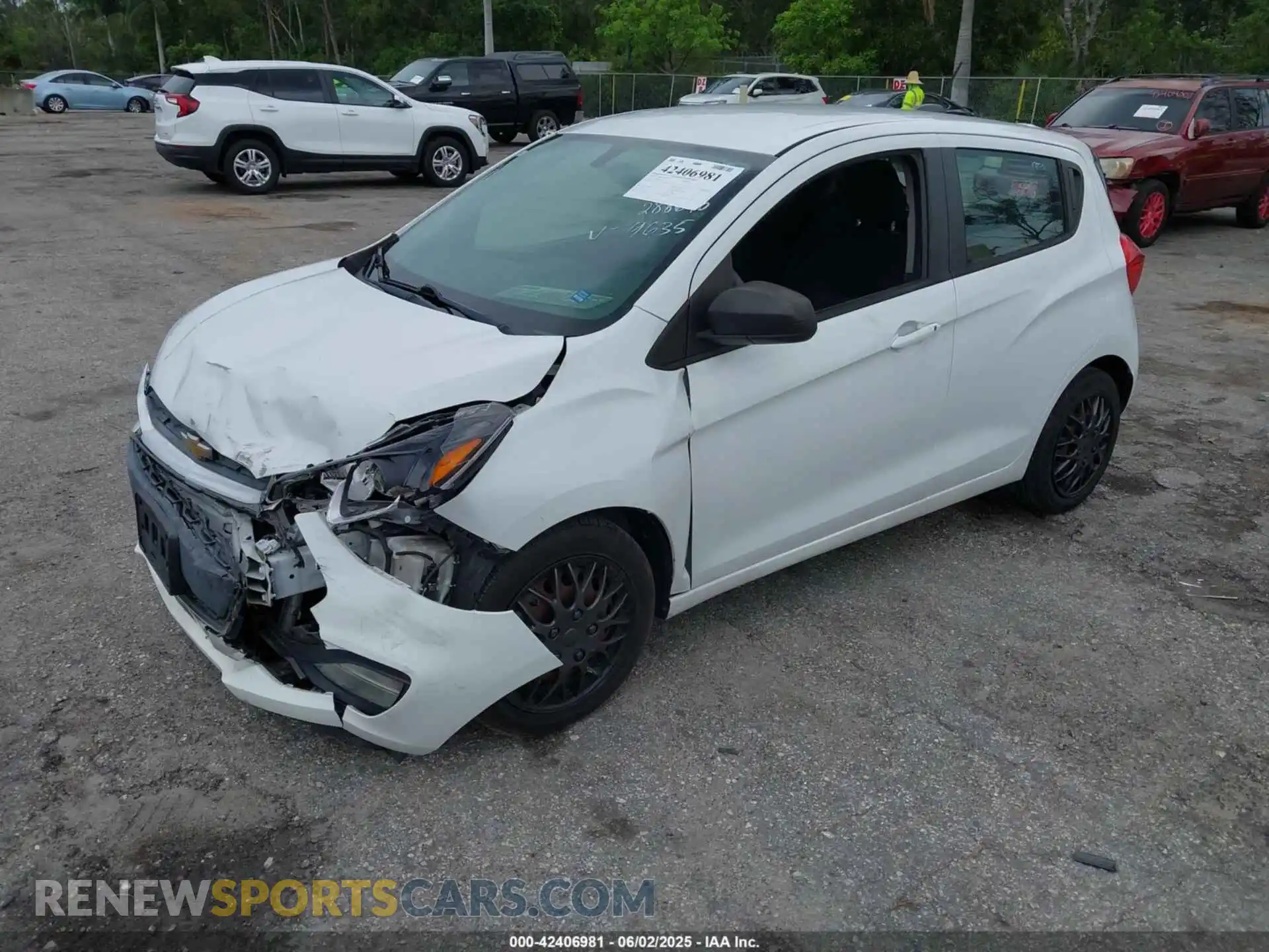 2 Photograph of a damaged car KL8CB6SA9KC724635 CHEVROLET SPARK 2019