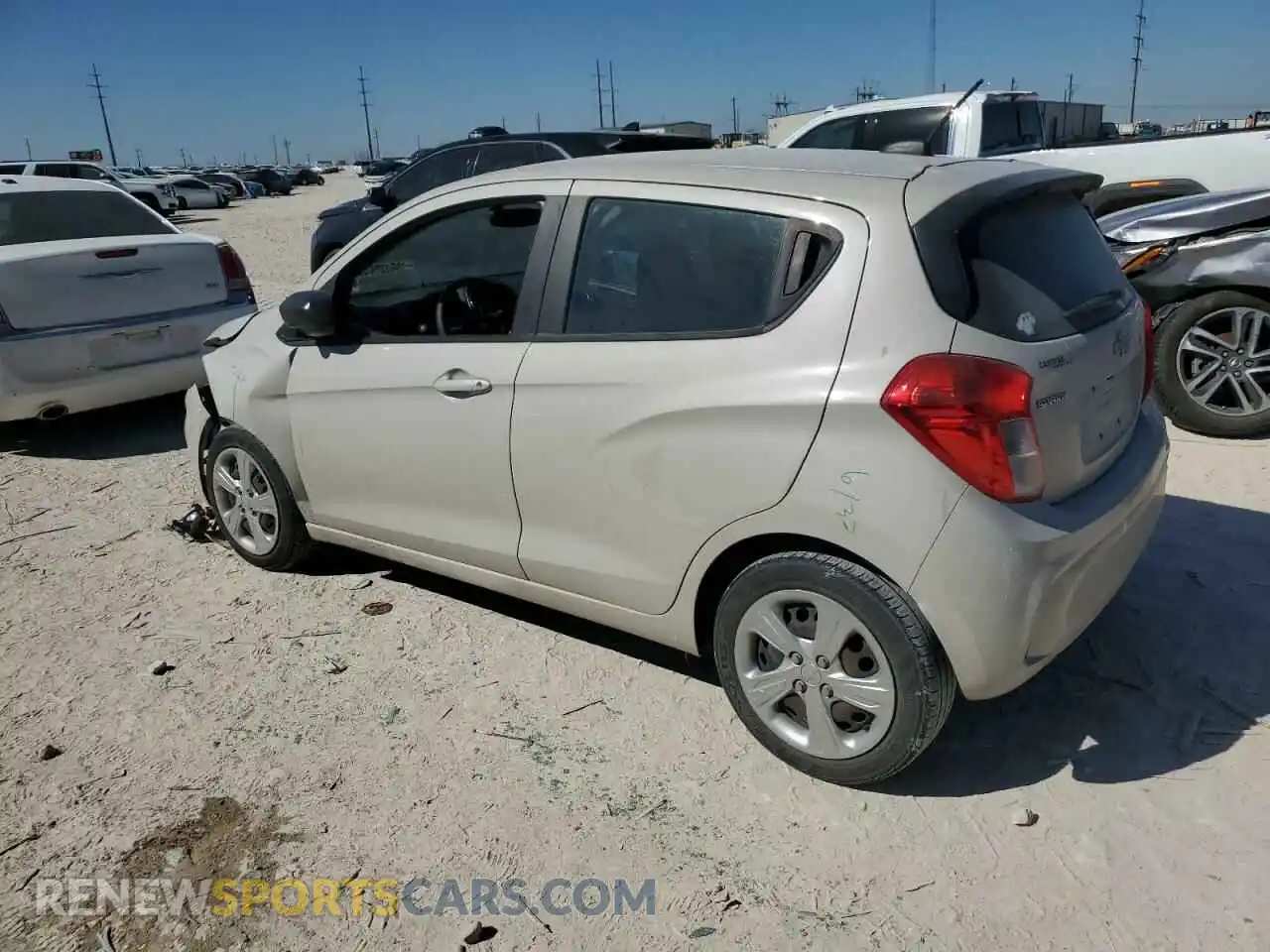 2 Photograph of a damaged car KL8CB6SA9KC744741 CHEVROLET SPARK 2019
