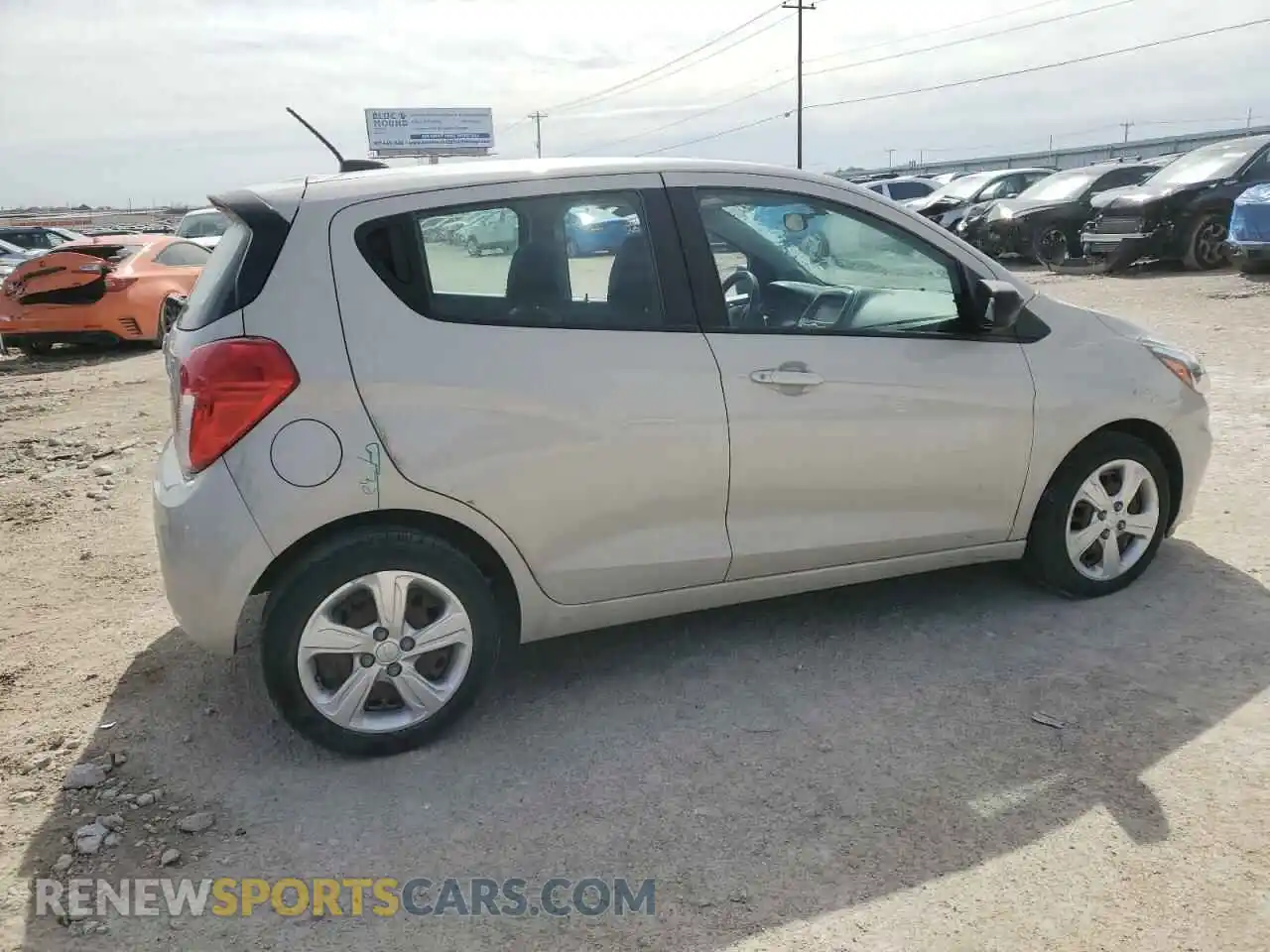 3 Photograph of a damaged car KL8CB6SA9KC744741 CHEVROLET SPARK 2019