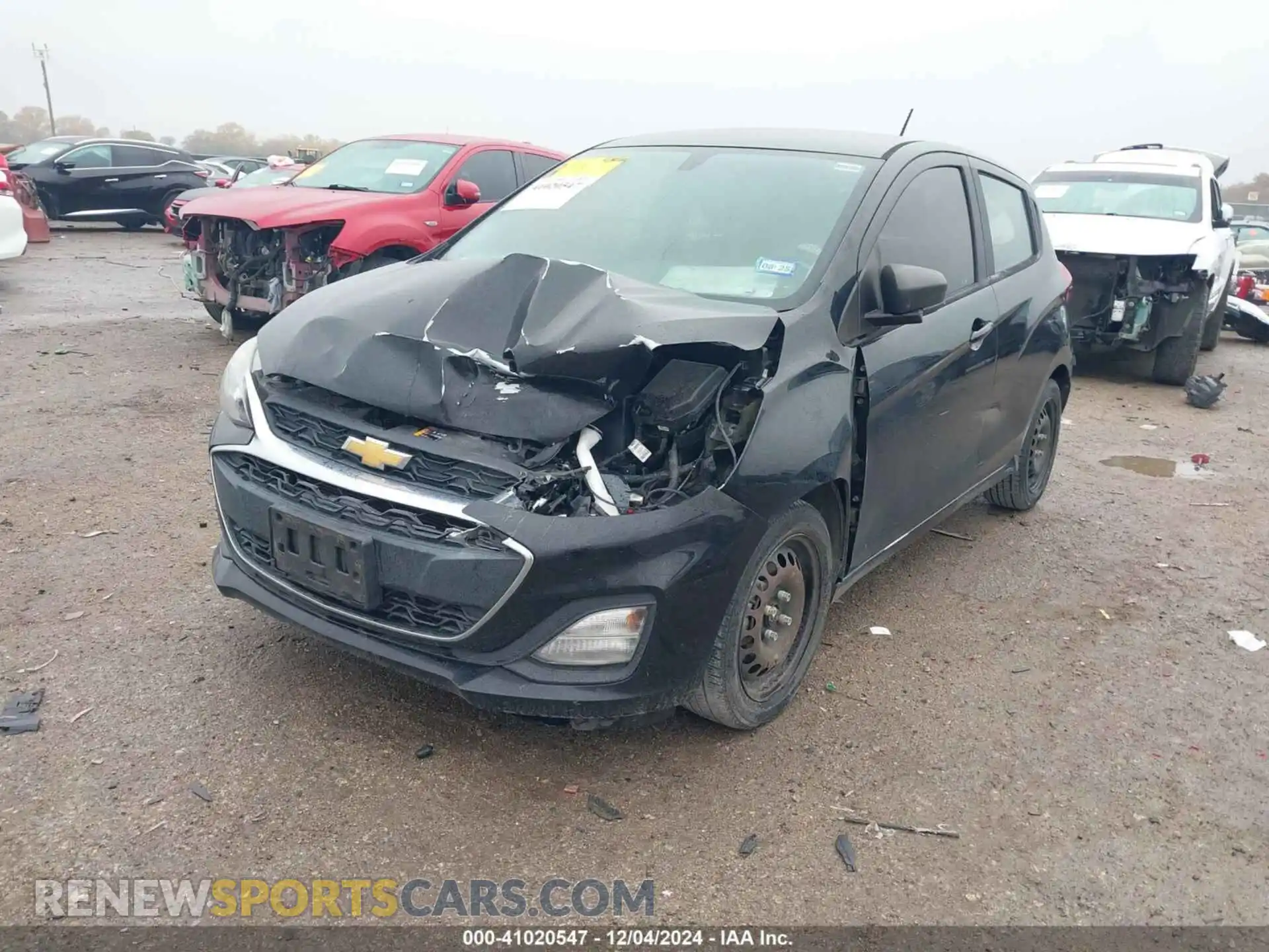 2 Photograph of a damaged car KL8CB6SAXKC765095 CHEVROLET SPARK 2019