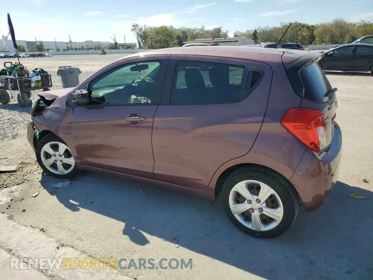 2 fotografías del automóvil dañado KL8CB6SAXKC810181 CHEVROLET SPARK 2019