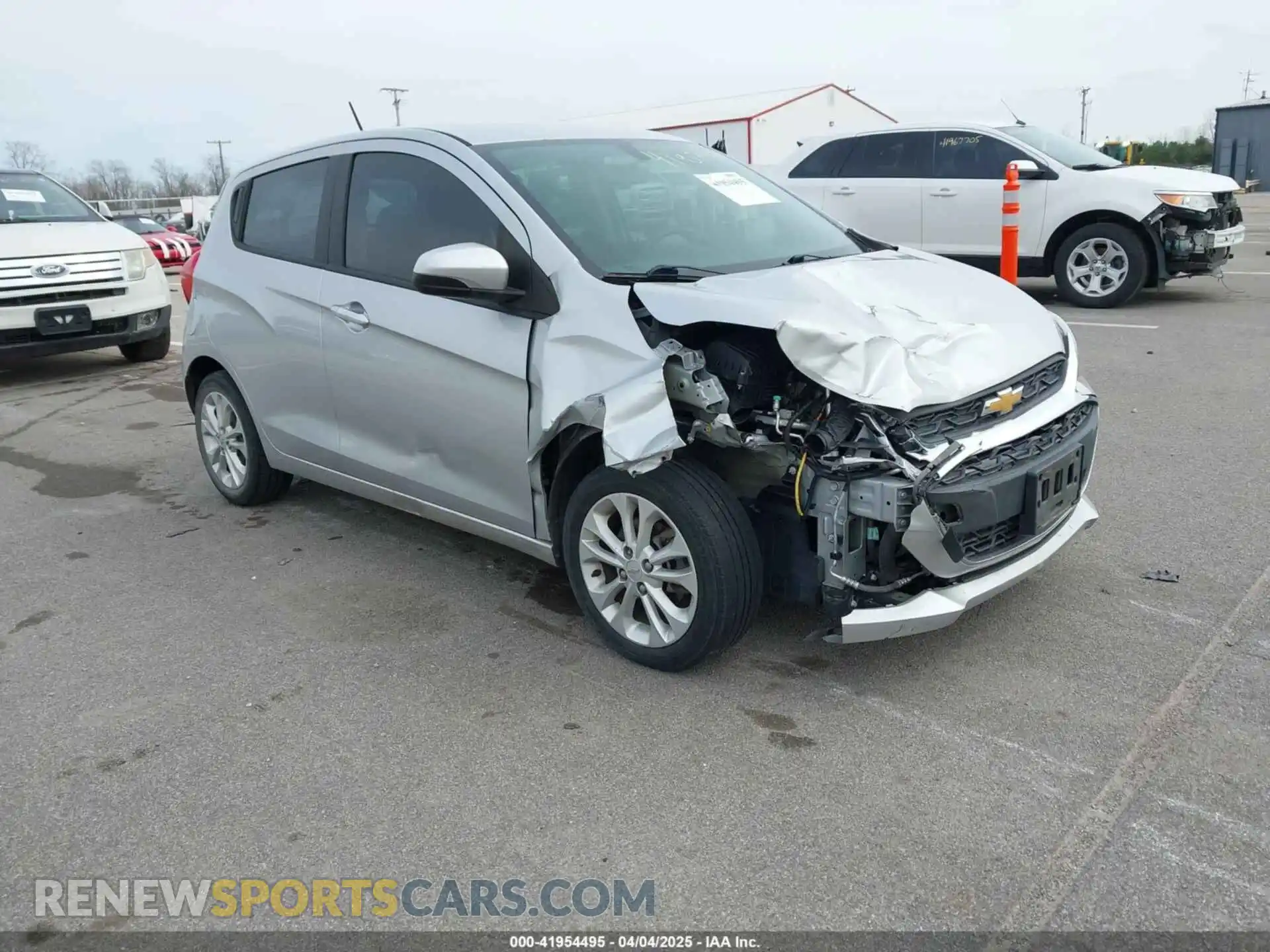 1 Photograph of a damaged car KL8CD6SA0KC724629 CHEVROLET SPARK 2019