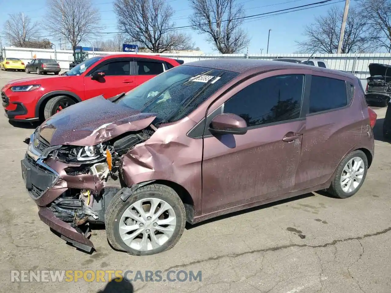 1 Photograph of a damaged car KL8CD6SA2KC713891 CHEVROLET SPARK 2019