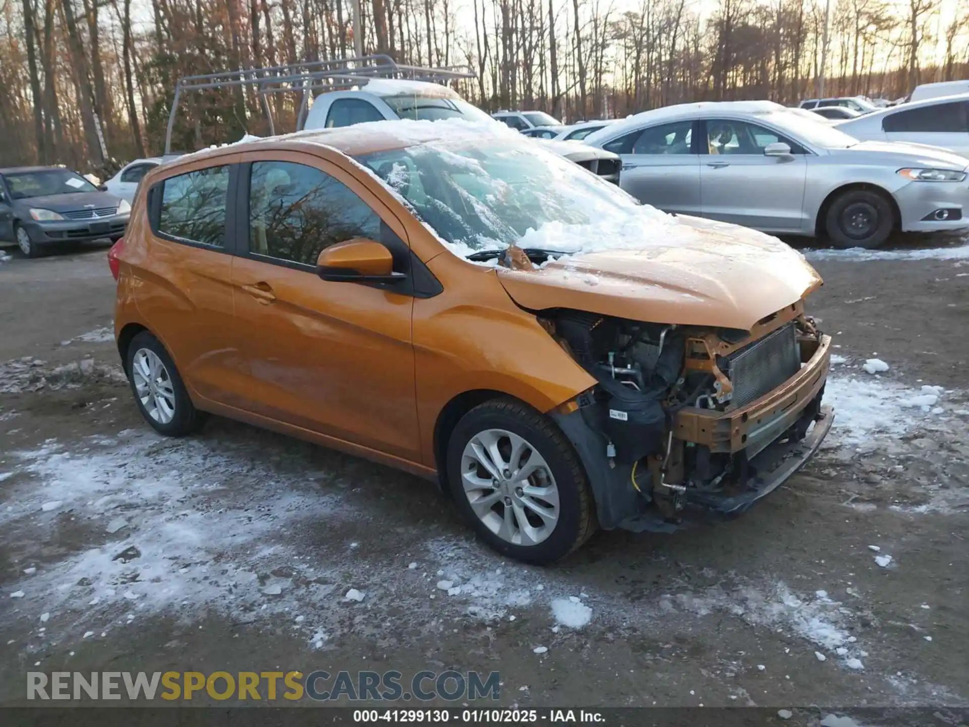 1 Photograph of a damaged car KL8CD6SA3KC710207 CHEVROLET SPARK 2019