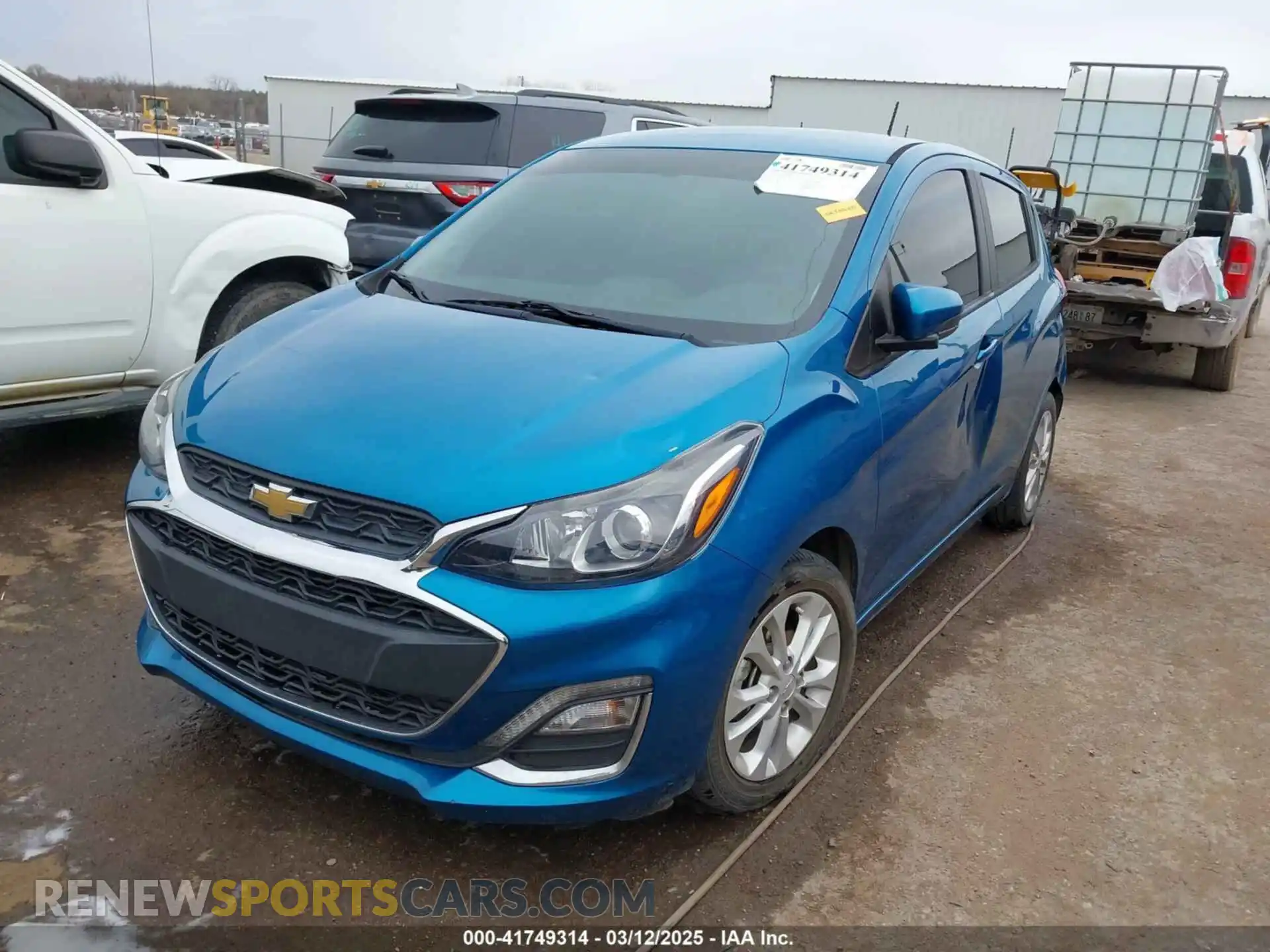 2 Photograph of a damaged car KL8CD6SA3KC719473 CHEVROLET SPARK 2019