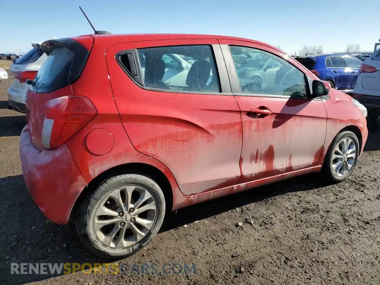 3 Photograph of a damaged car KL8CD6SA4KC789869 CHEVROLET SPARK 2019