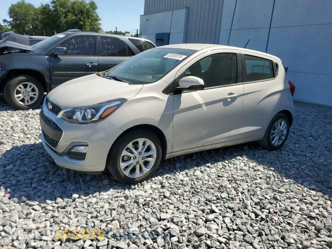 1 Photograph of a damaged car KL8CD6SA4KC819114 CHEVROLET SPARK 2019