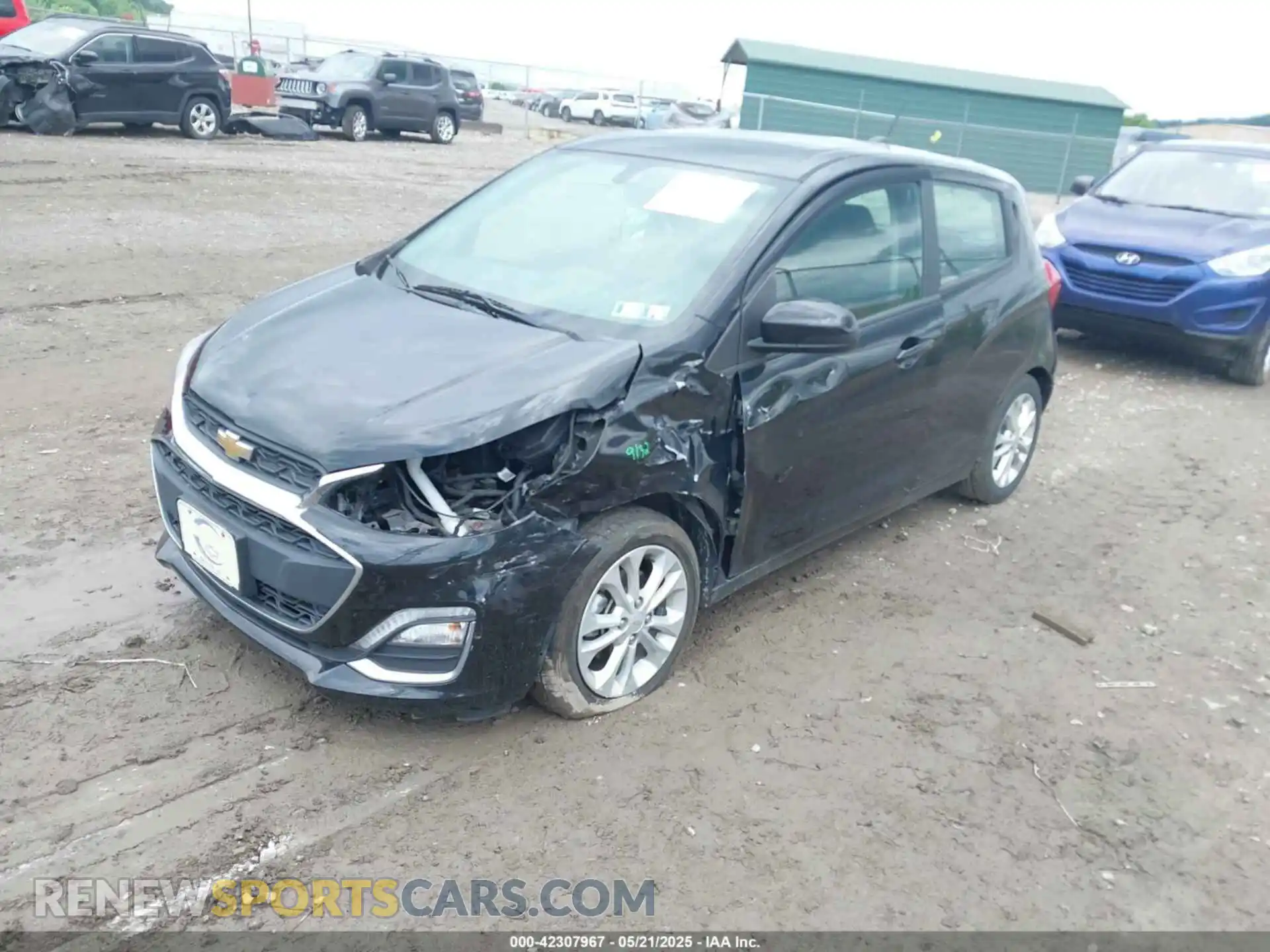 2 Photograph of a damaged car KL8CD6SA5KC700049 CHEVROLET SPARK 2019