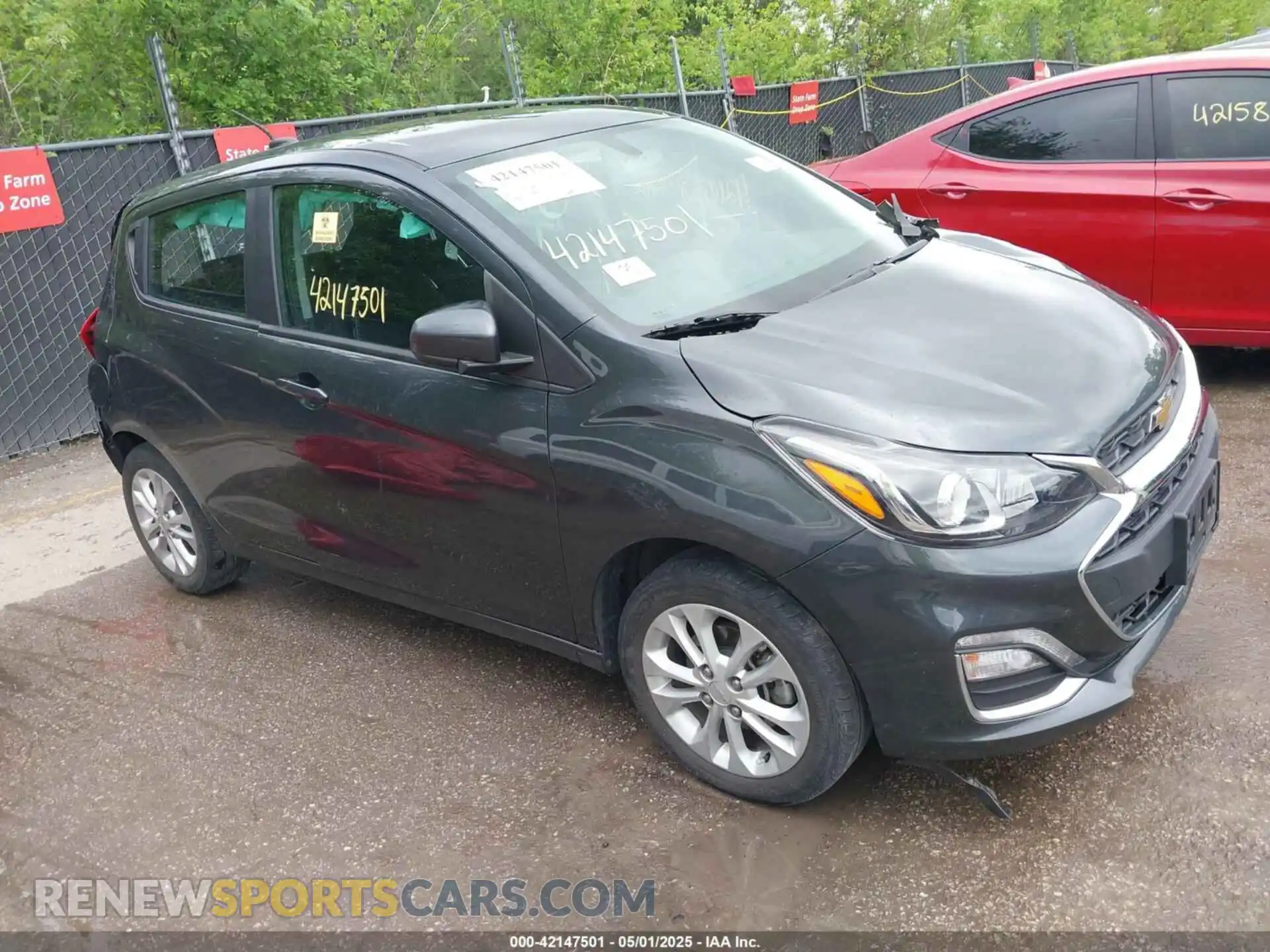 1 Photograph of a damaged car KL8CD6SA6KC747641 CHEVROLET SPARK 2019