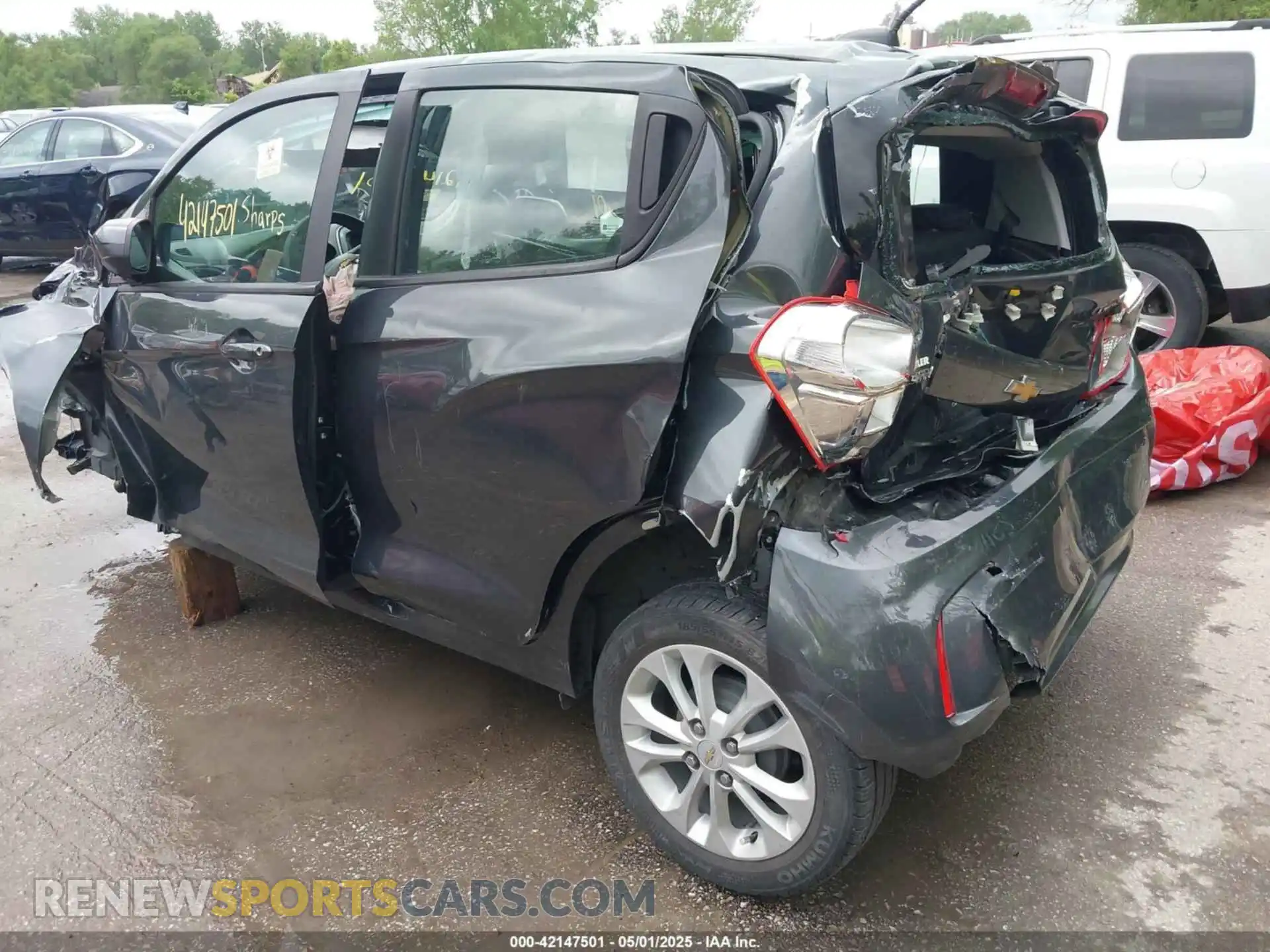 3 Photograph of a damaged car KL8CD6SA6KC747641 CHEVROLET SPARK 2019